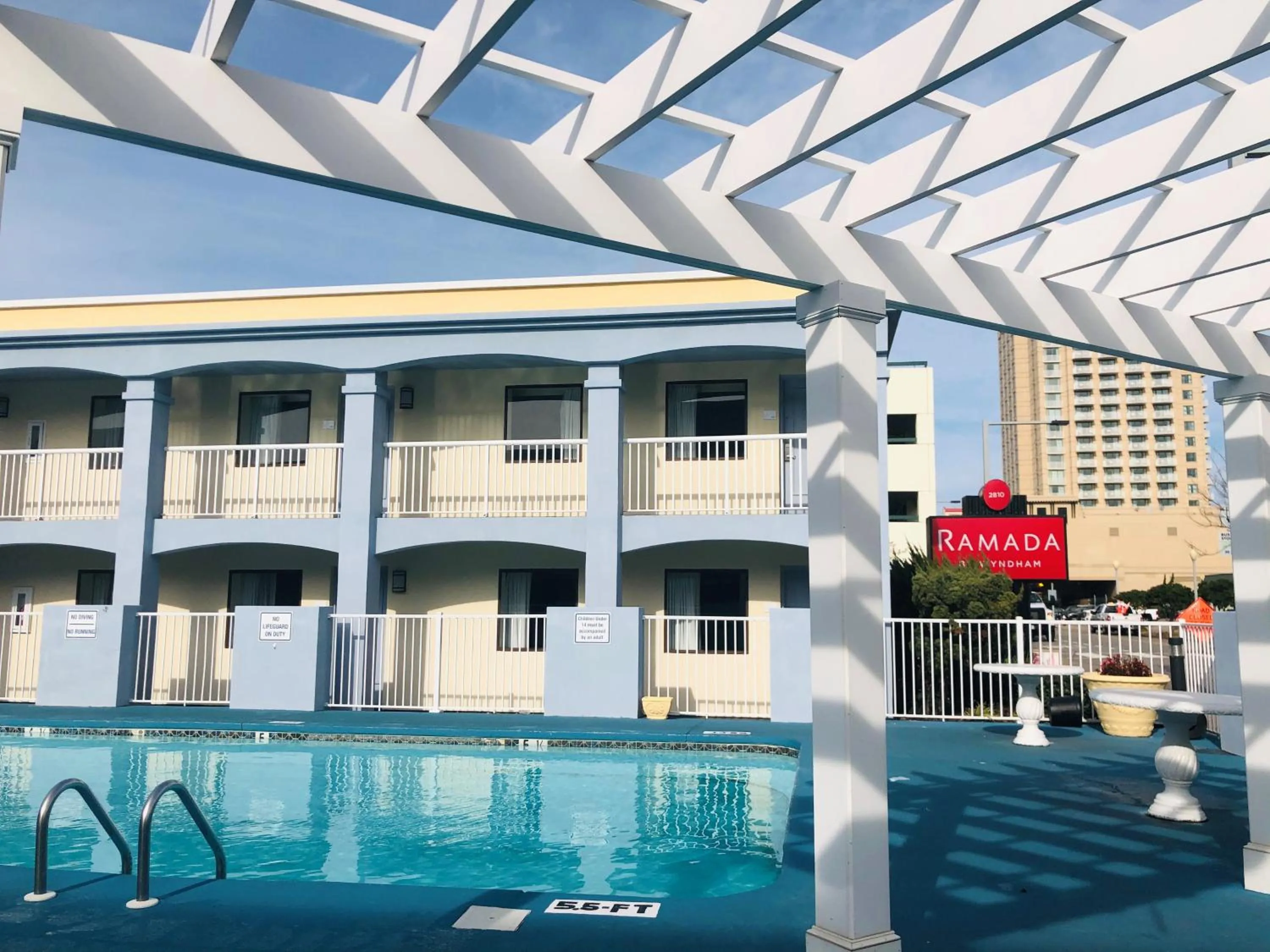 Property building in Ramada by Wyndham Virginia Beach