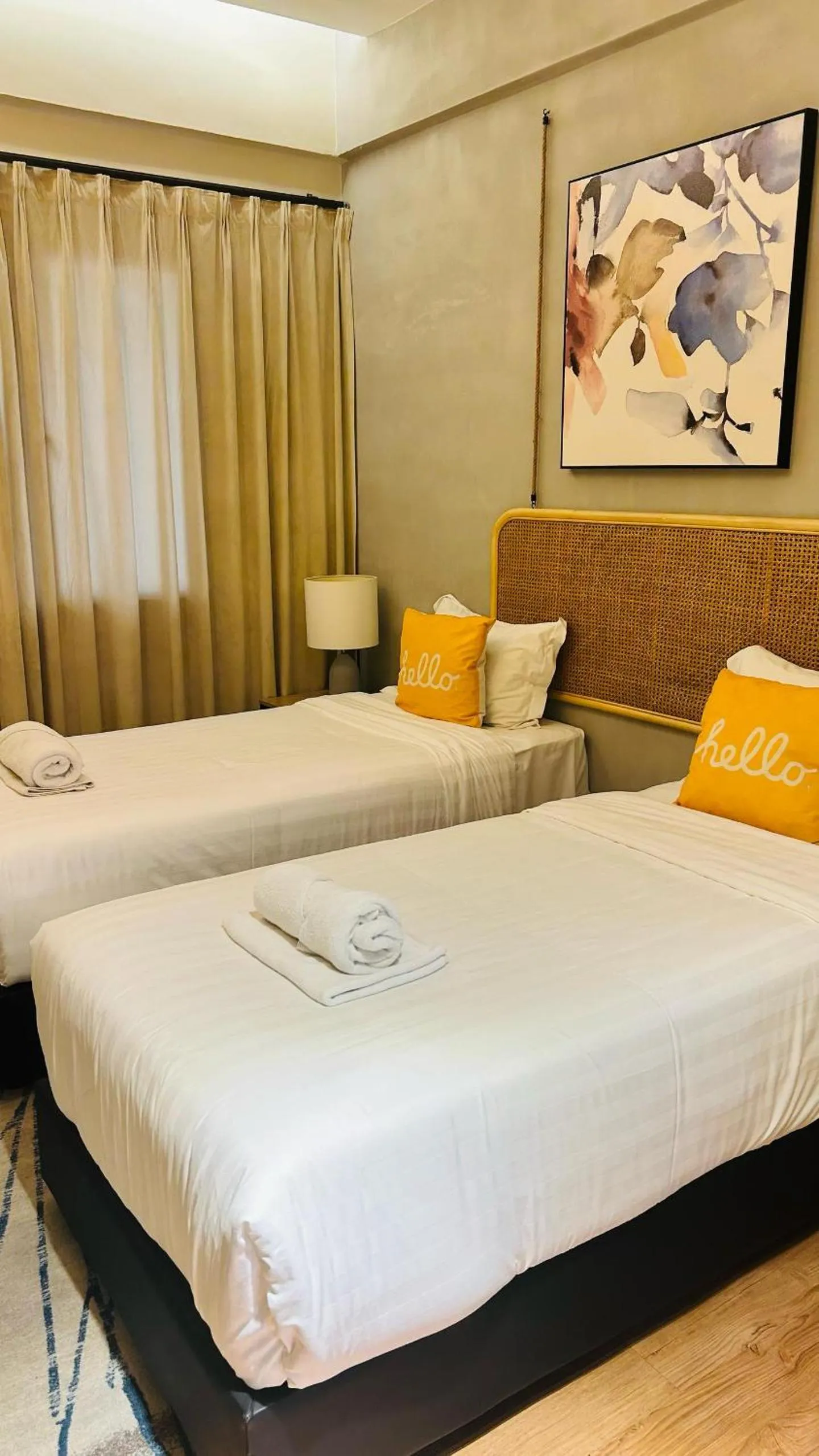 Bed in Urban Living Residence