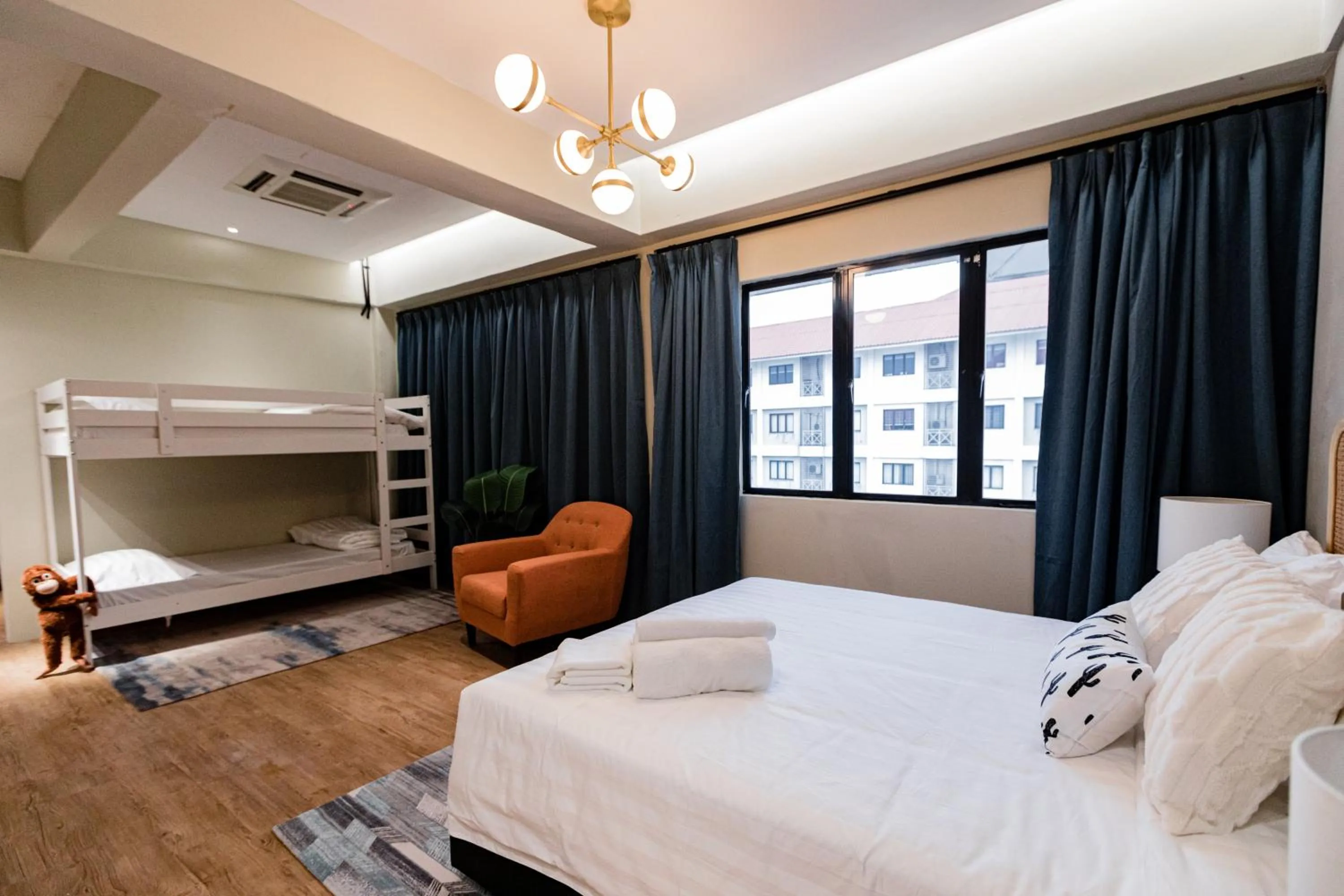 Bed in Urban Living Residence