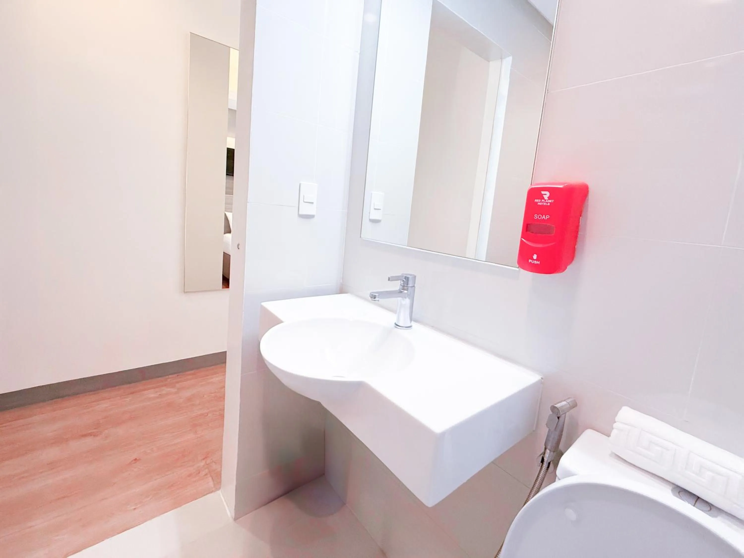 Bathroom in Red Planet Cagayan De Oro
