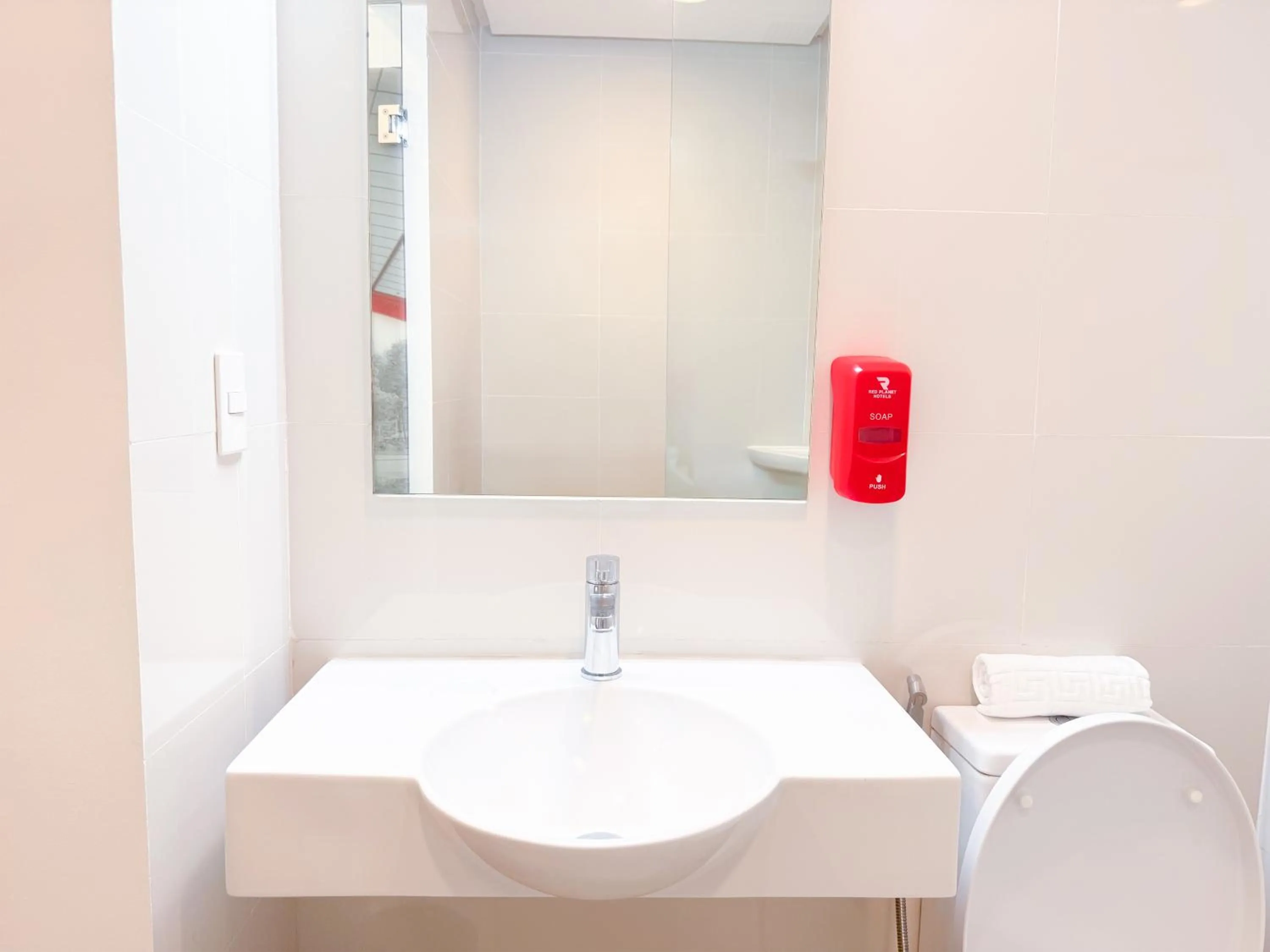 Bathroom in Red Planet Cagayan De Oro