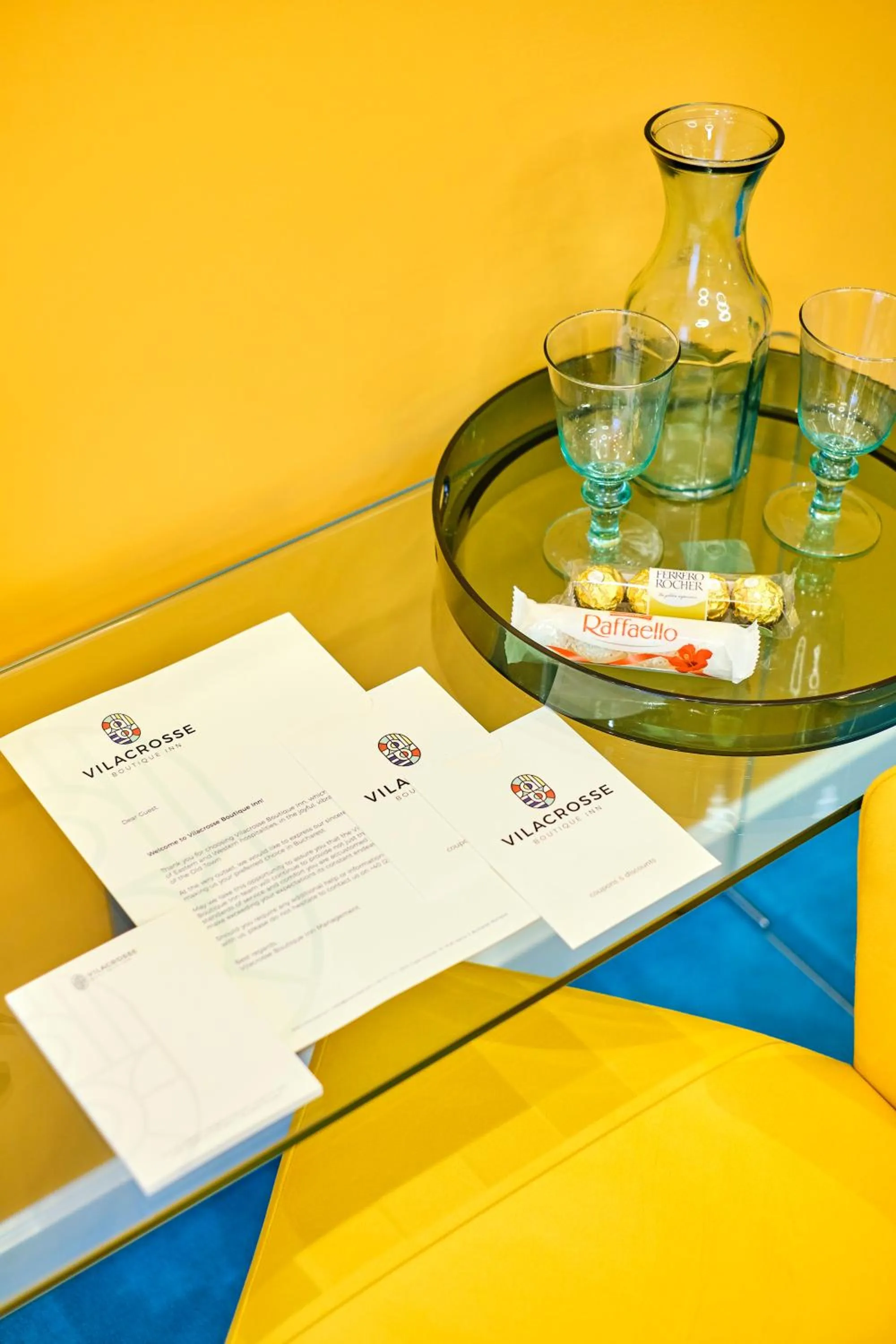 Decorative detail in Vilacrosse Boutique Inn