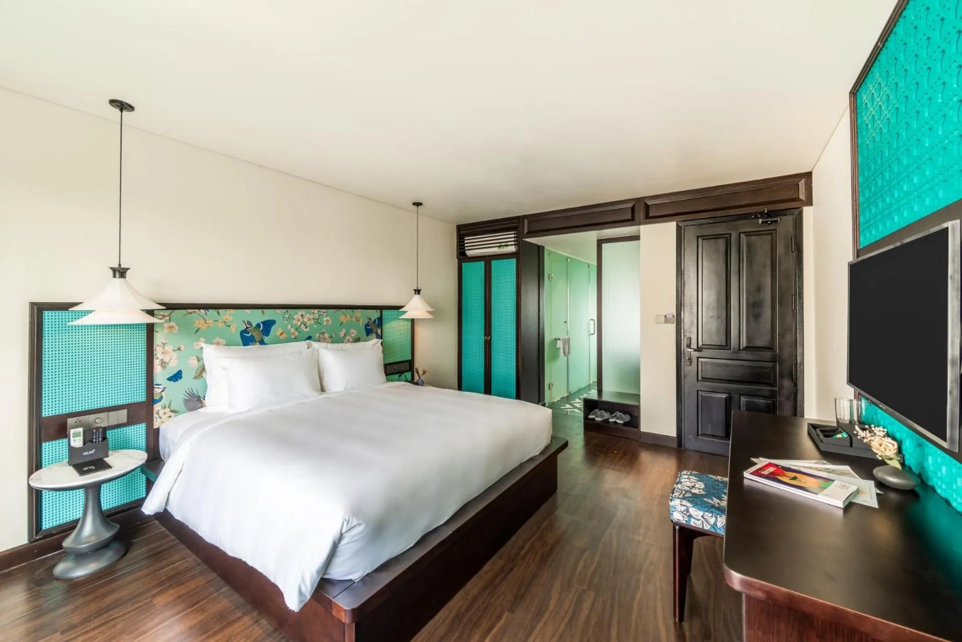 Photo of the whole room, Bed in De An Hotel