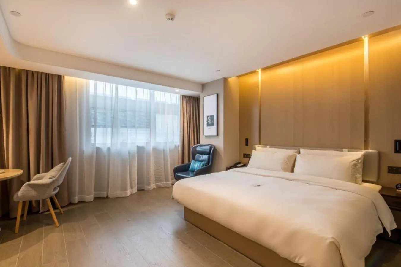 Bed in Atour Hotel Nanjing Olympic Center