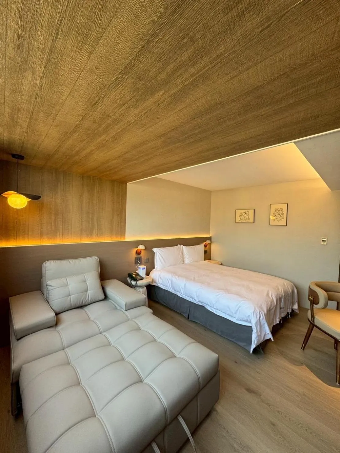 Bed in Fooyee Hotel Taichung Yizhong