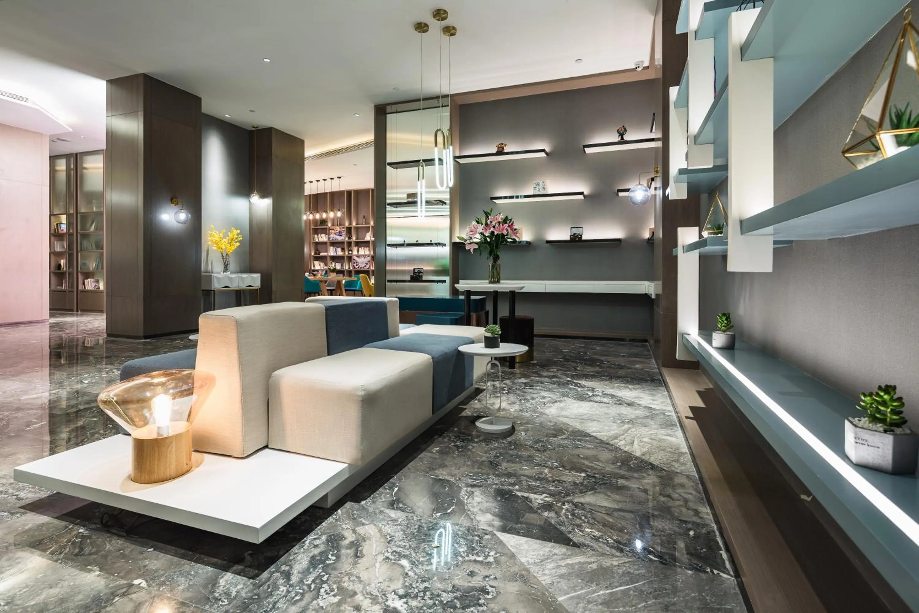 Seating area in Atour Light Hotel (Jinan Jiefang Road)