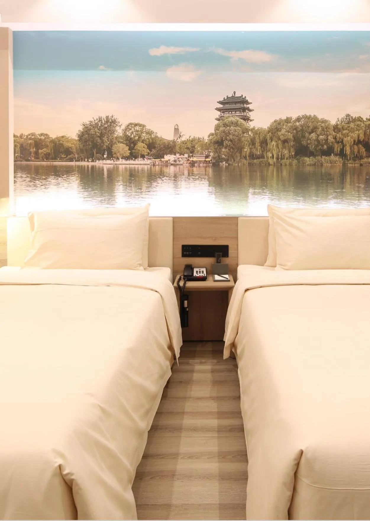 Bedroom in Atour Hotel (Baimaiquan Jinan Shuangshan Street)