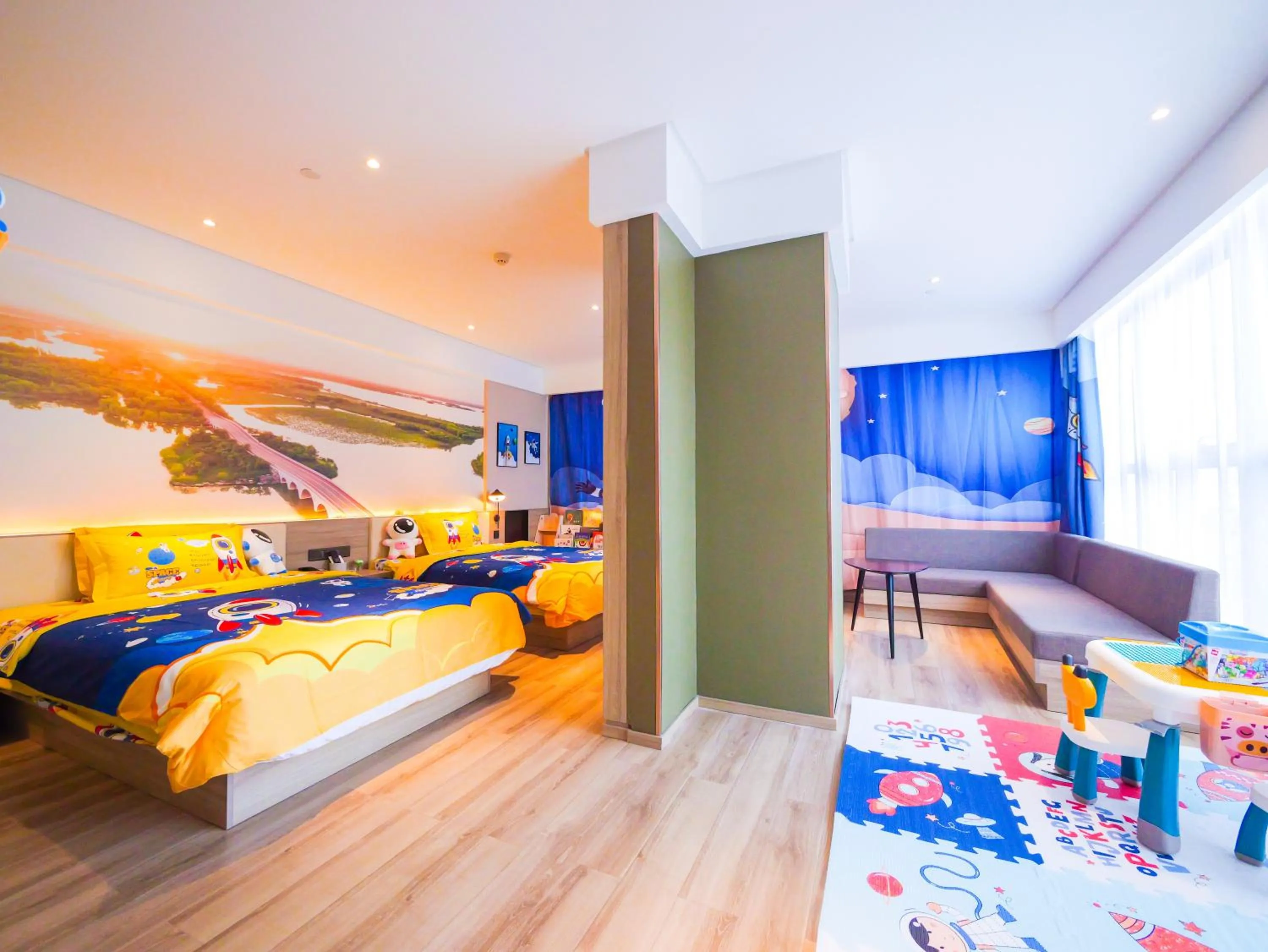 Bed in Atour Hotel Jining High-tech Zone