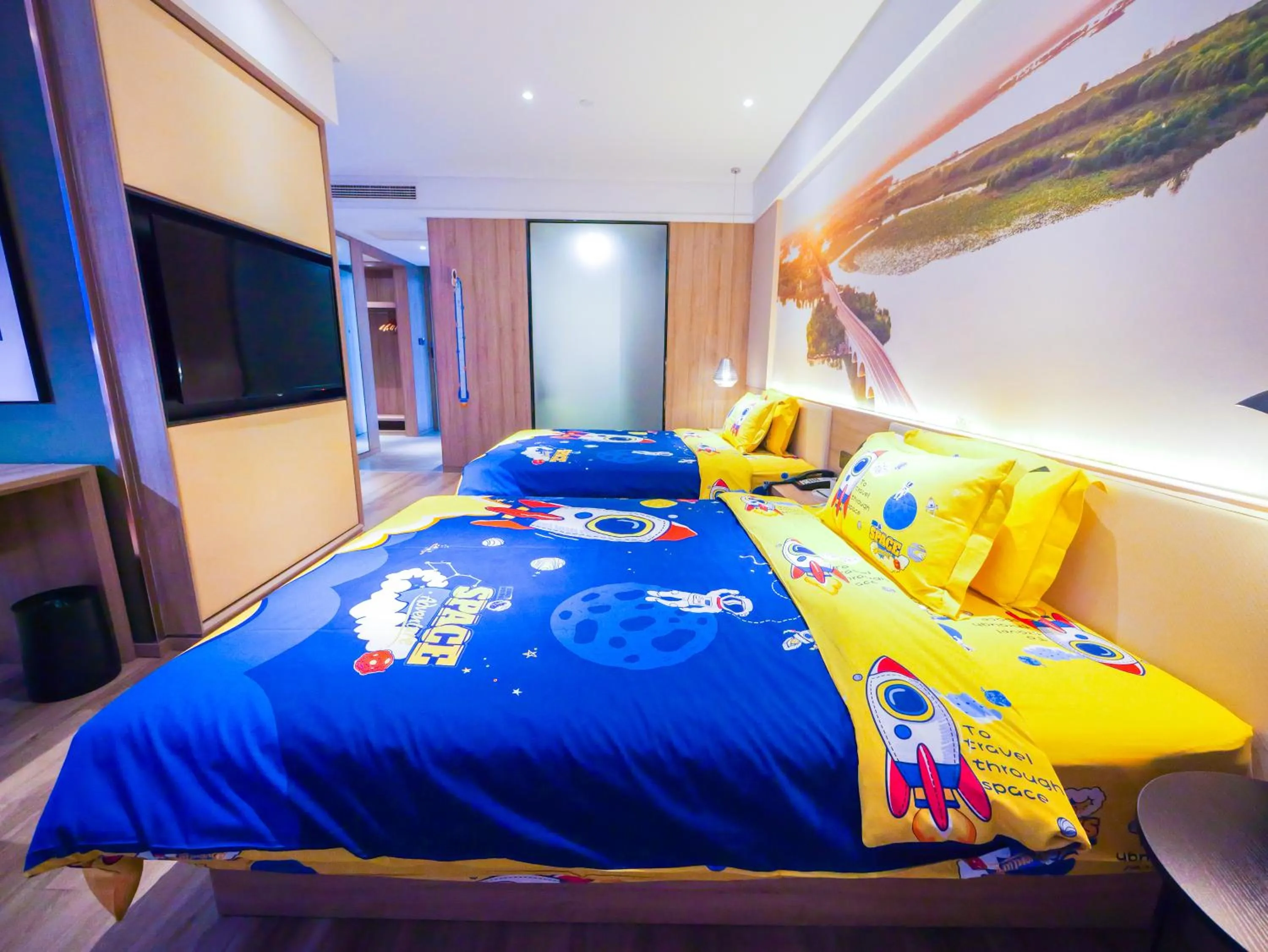 Bed in Atour Hotel Jining High-tech Zone