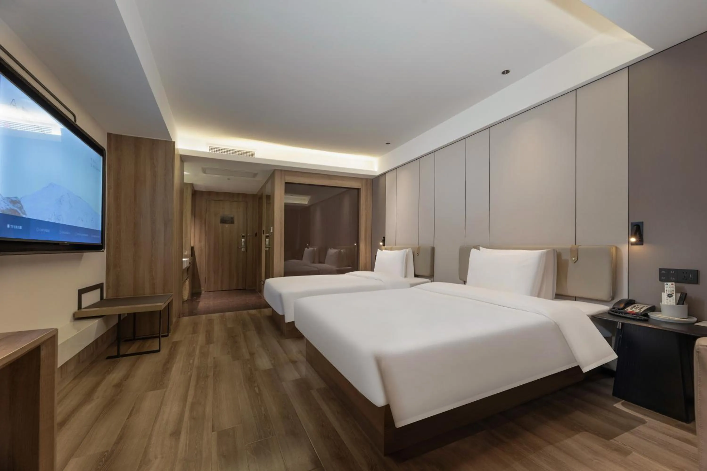 Bedroom, Bed in Atour Hotel (Suzhou Wujiang)