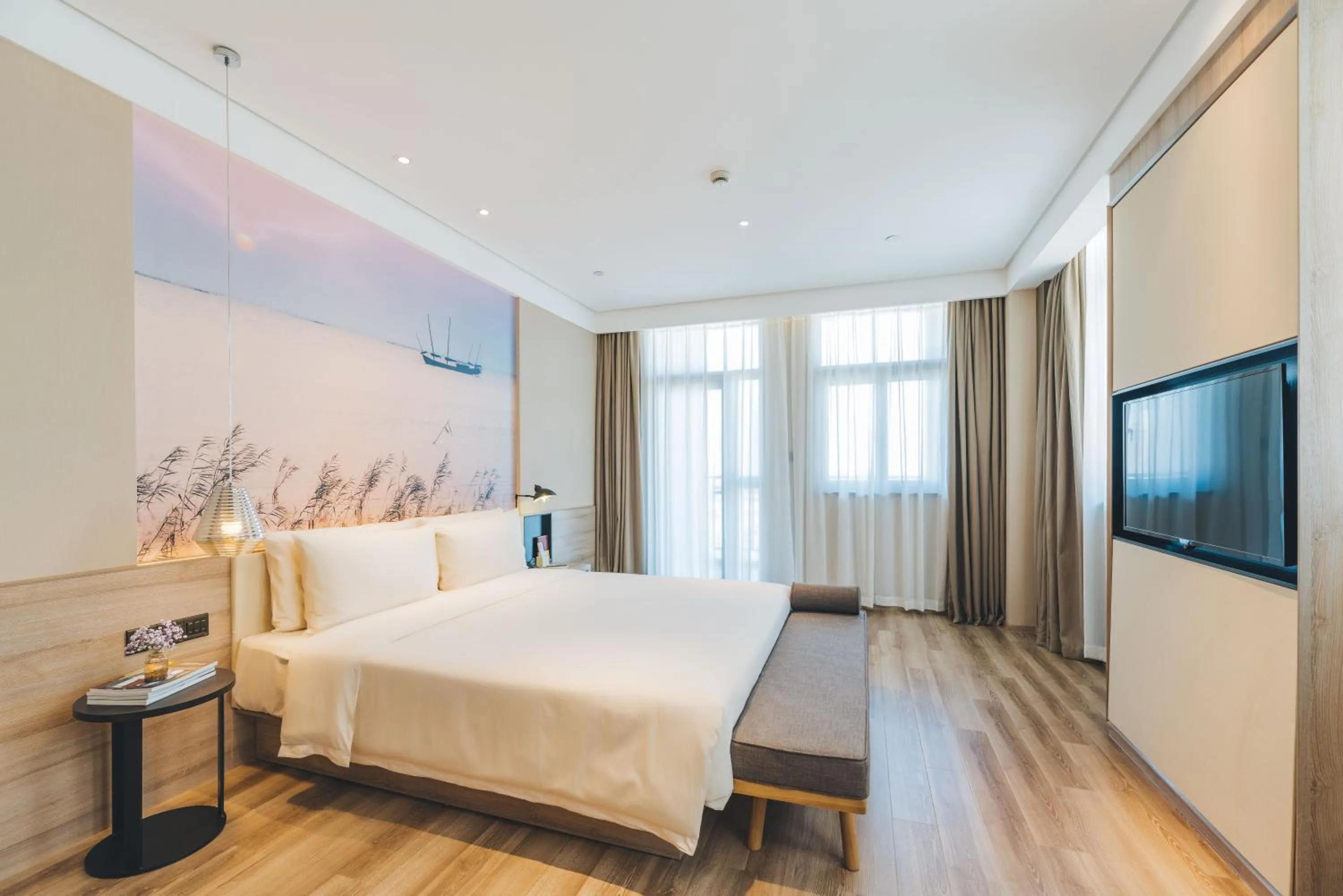 Bed in Atour Hotel (Suzhou Xiangcheng)
