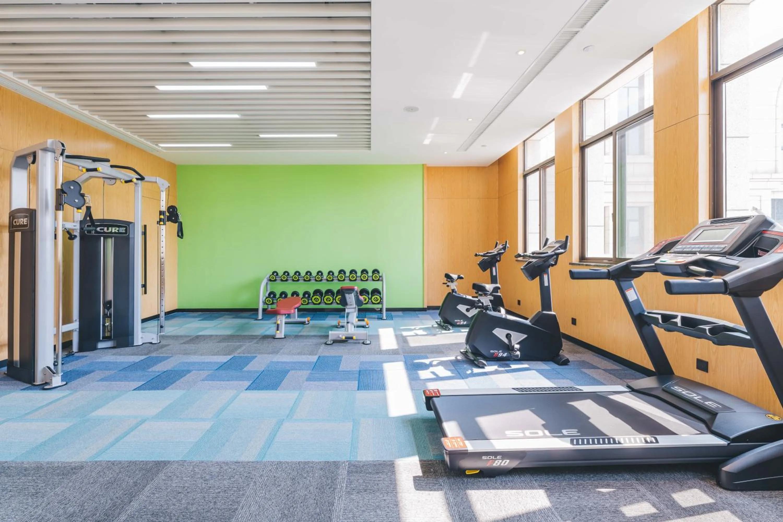 Fitness centre/facilities in Atour Hotel (Suzhou Xiangcheng)