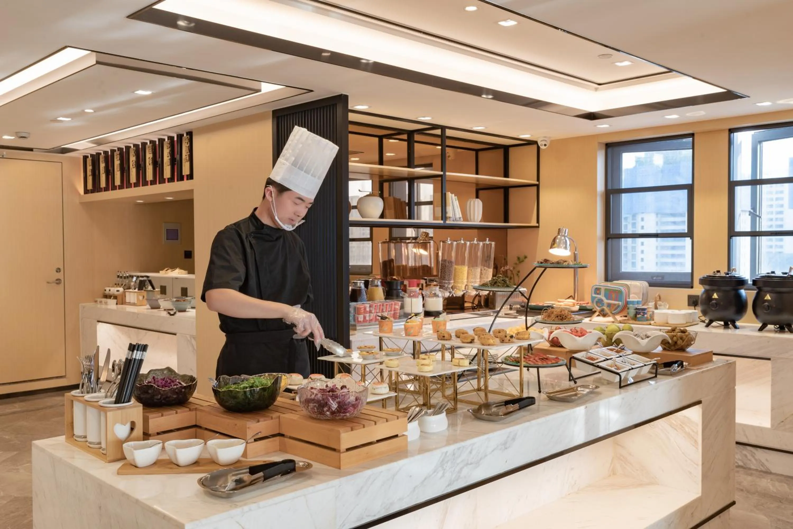 Breakfast in Atour Hotel (Suzhou Wujiang Wuyue Plaza)