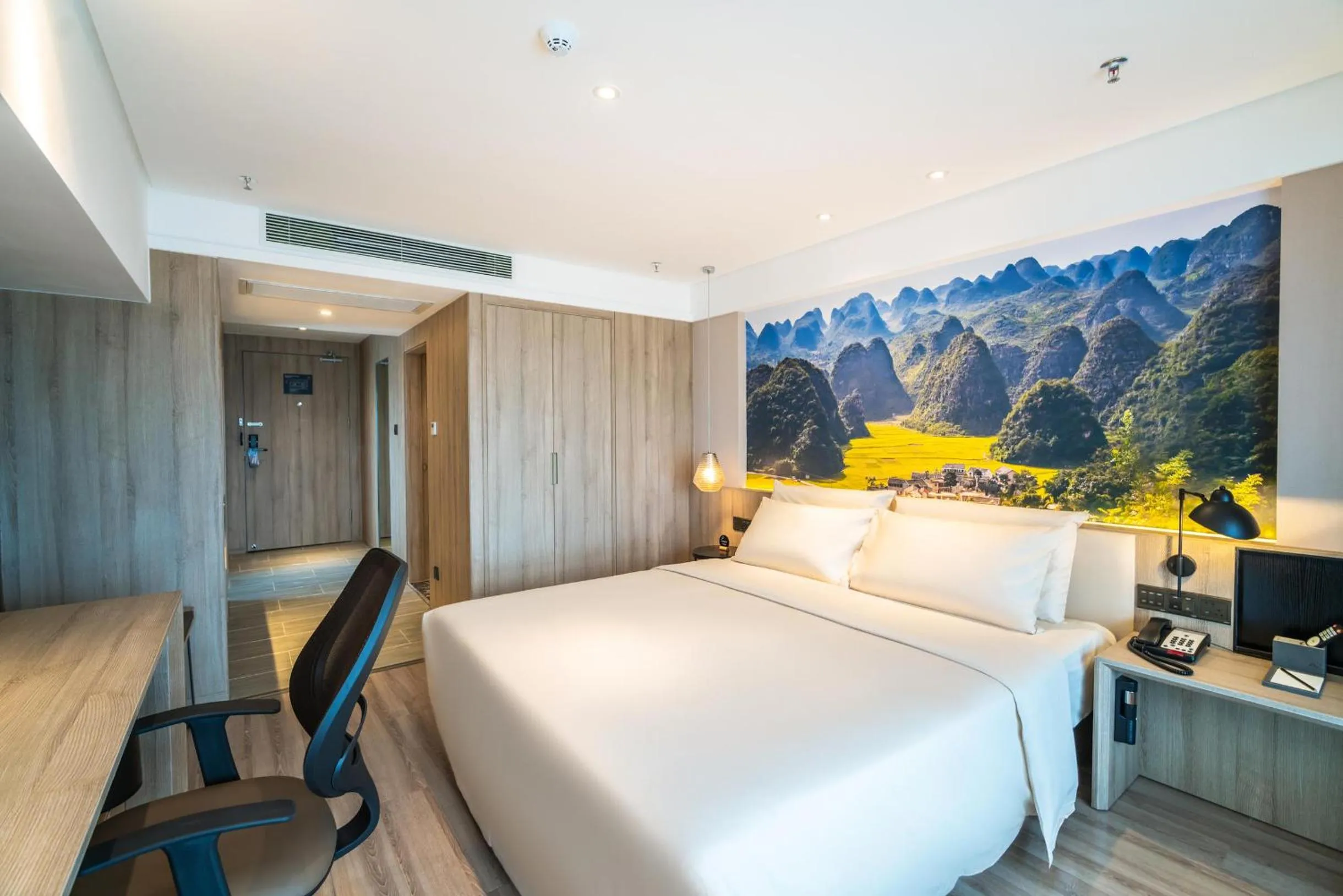 Bed in Atour Hotel Guiyang Convention and Exhibition Center