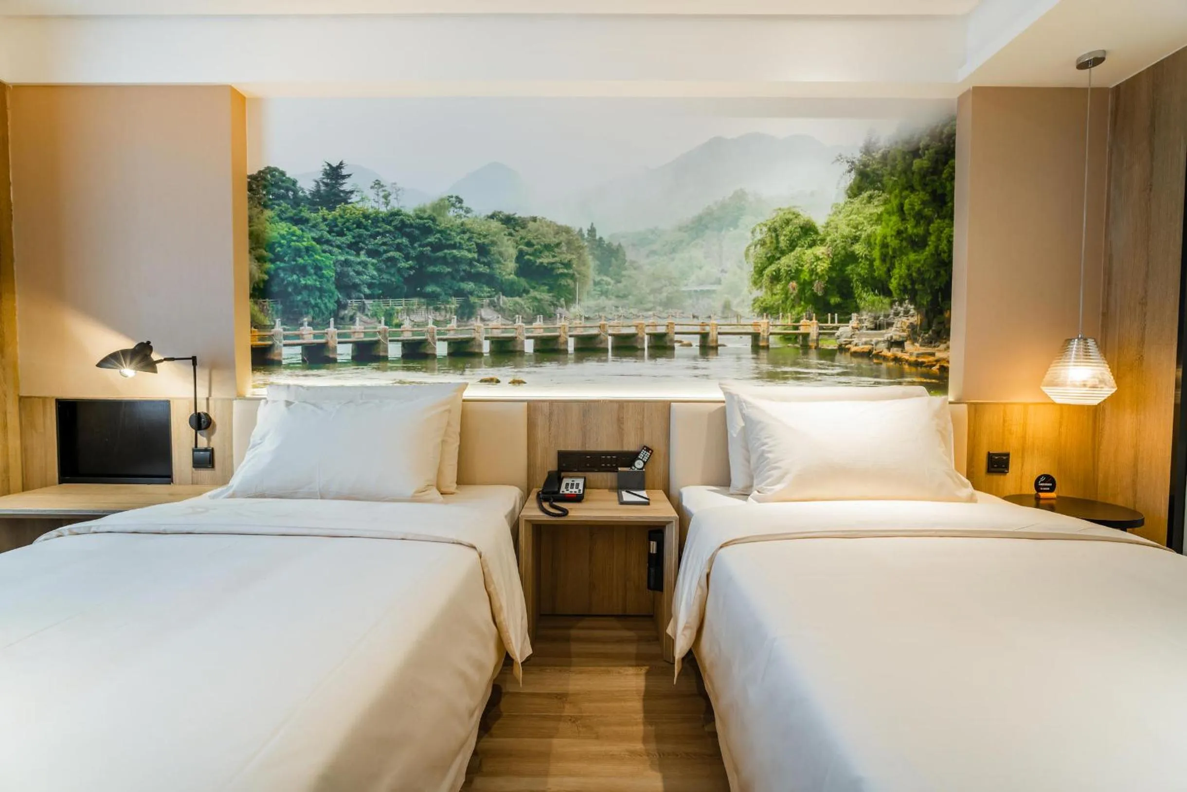 Bed in Atour Hotel Guiyang Convention and Exhibition Center