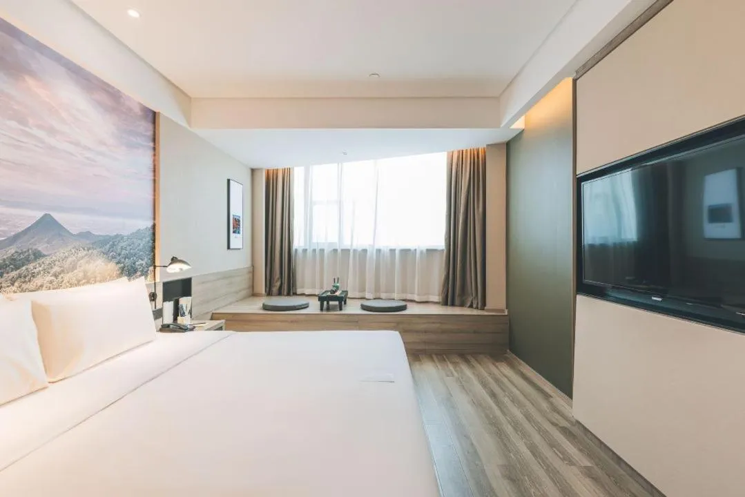 Bed in Atour Hotel Yiwu International Trade City