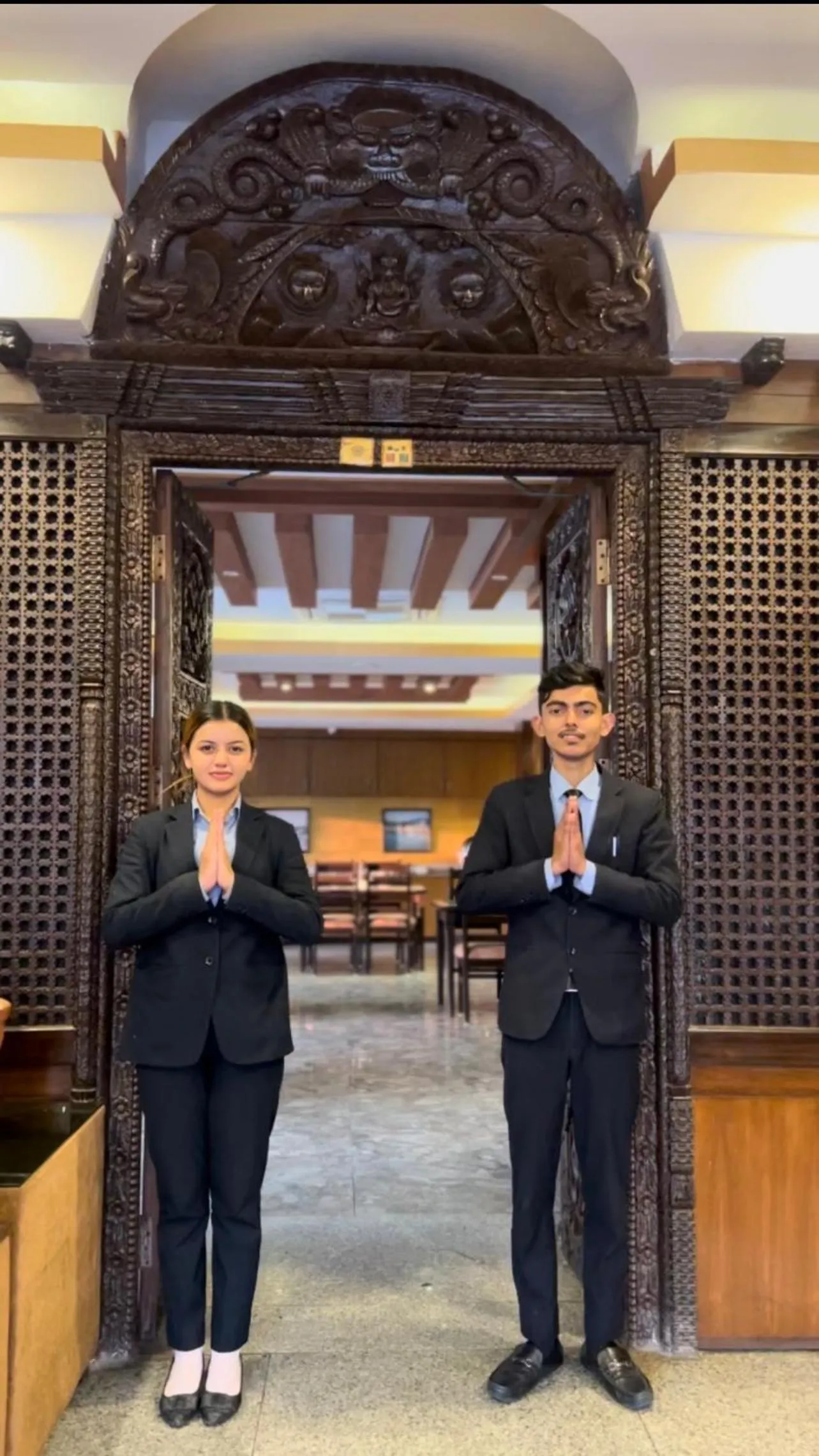 Property building in Hotel Yellow Pagoda Pokhara