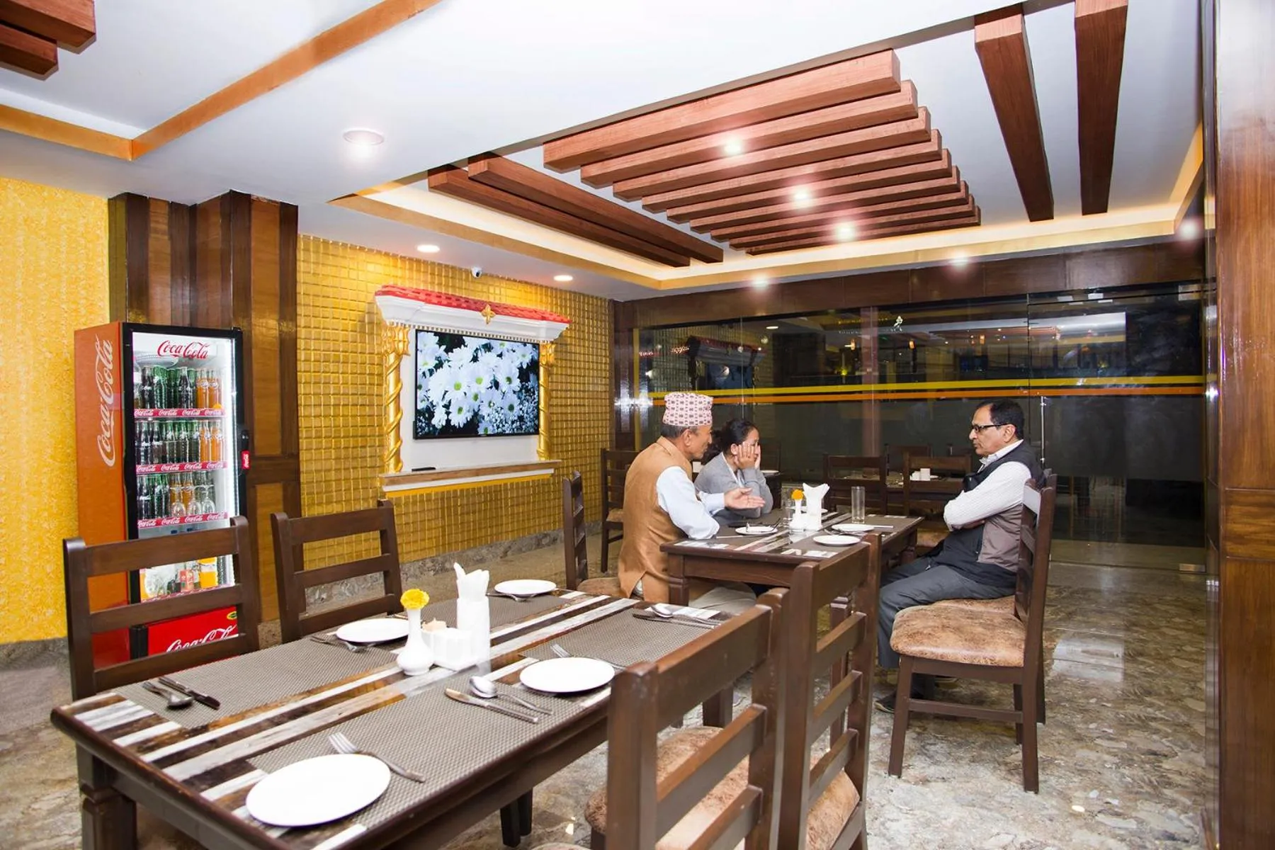 Restaurant/places to eat in Hotel Yellow Pagoda Pokhara