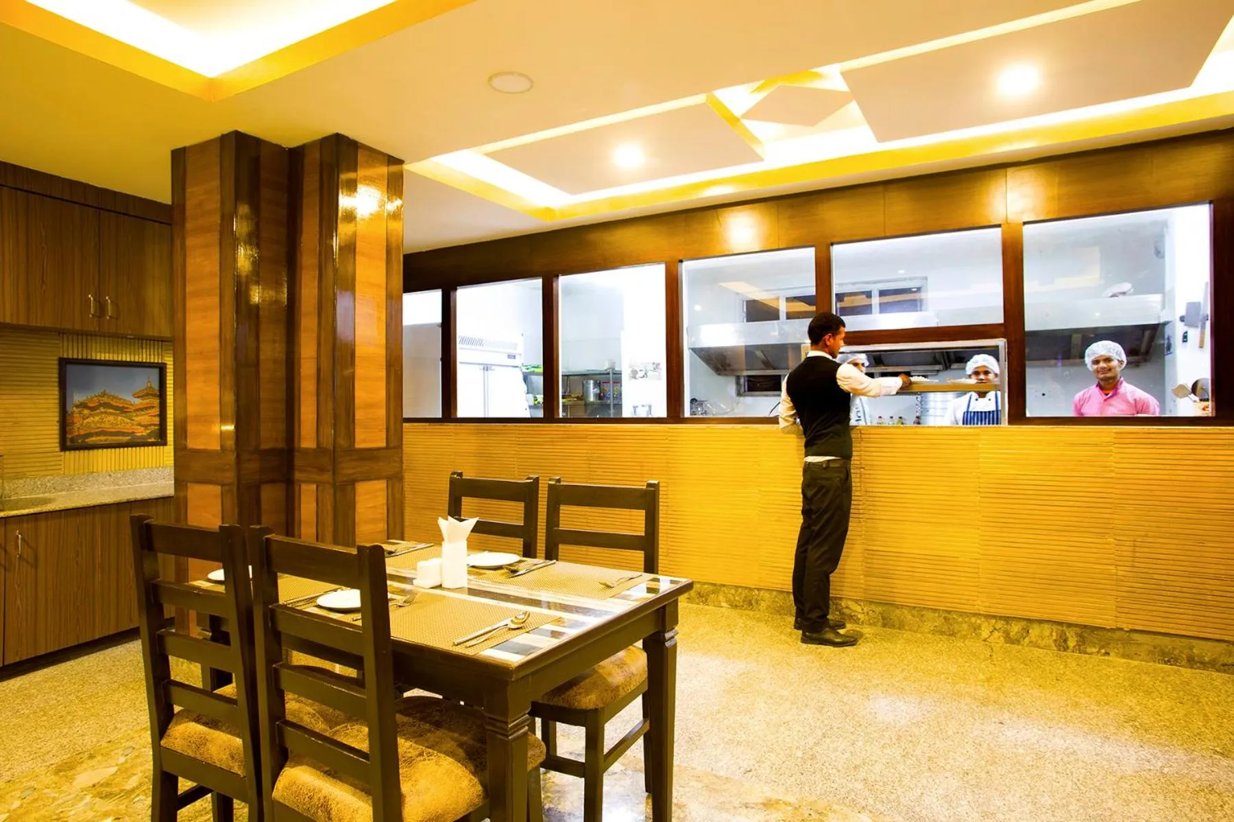 Restaurant/places to eat in Hotel Yellow Pagoda Pokhara