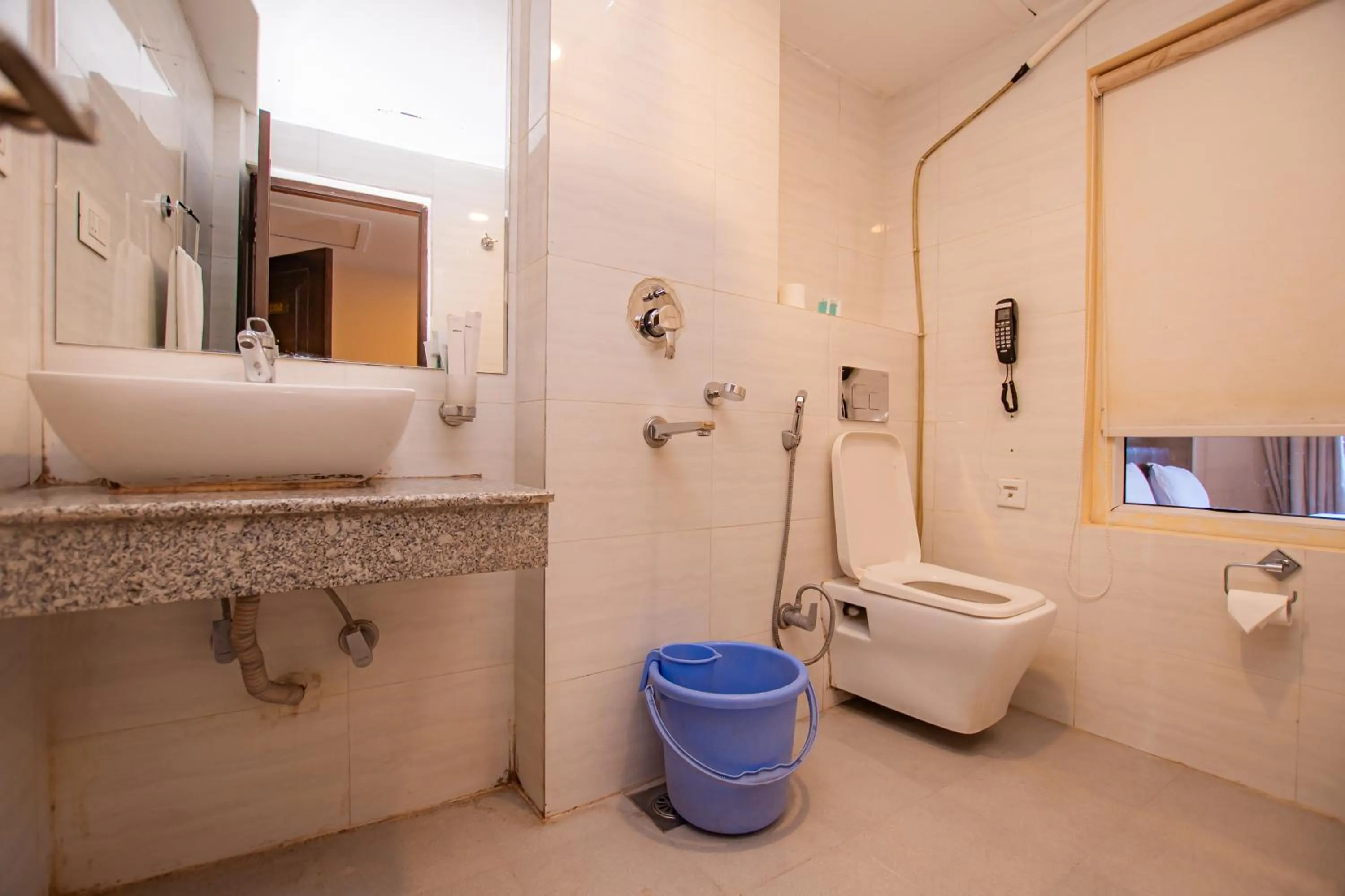 Bathroom in Hotel Yellow Pagoda Pokhara