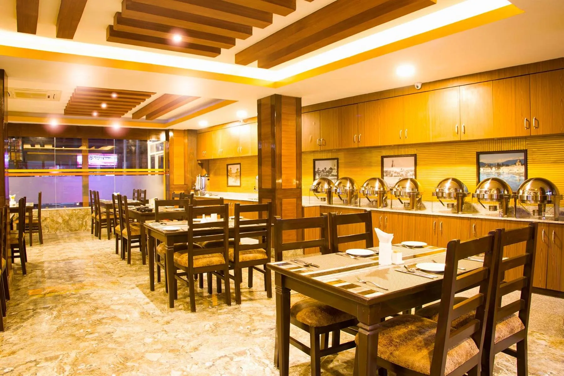 Restaurant/places to eat in Hotel Yellow Pagoda Pokhara