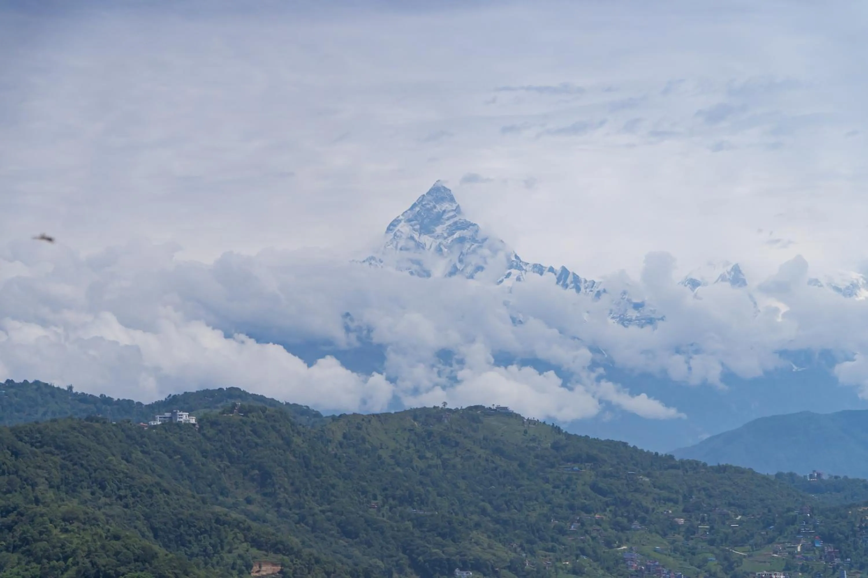 View (from property/room) in Hotel Yellow Pagoda Pokhara