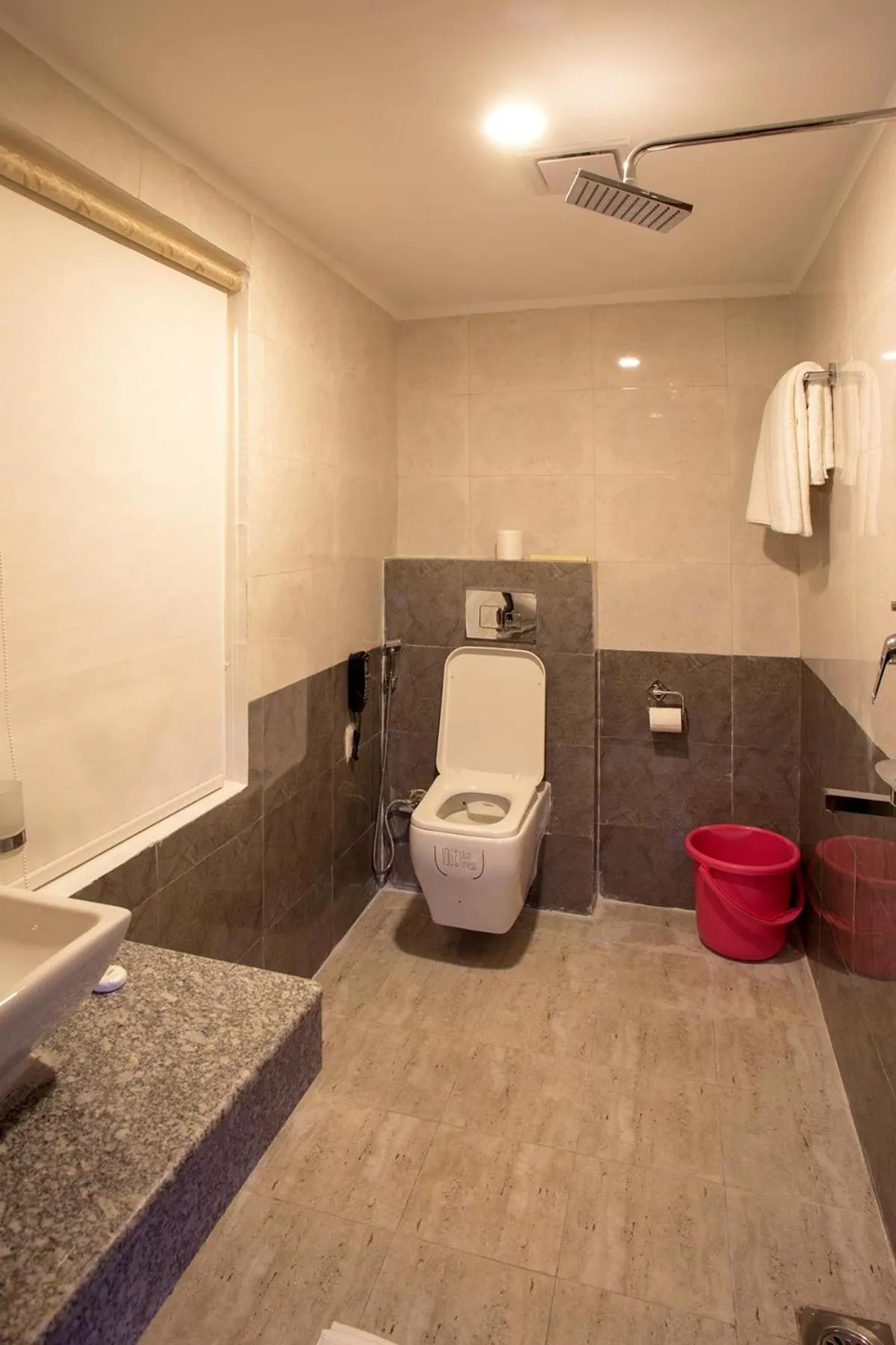 Bathroom in Hotel Yellow Pagoda Pokhara