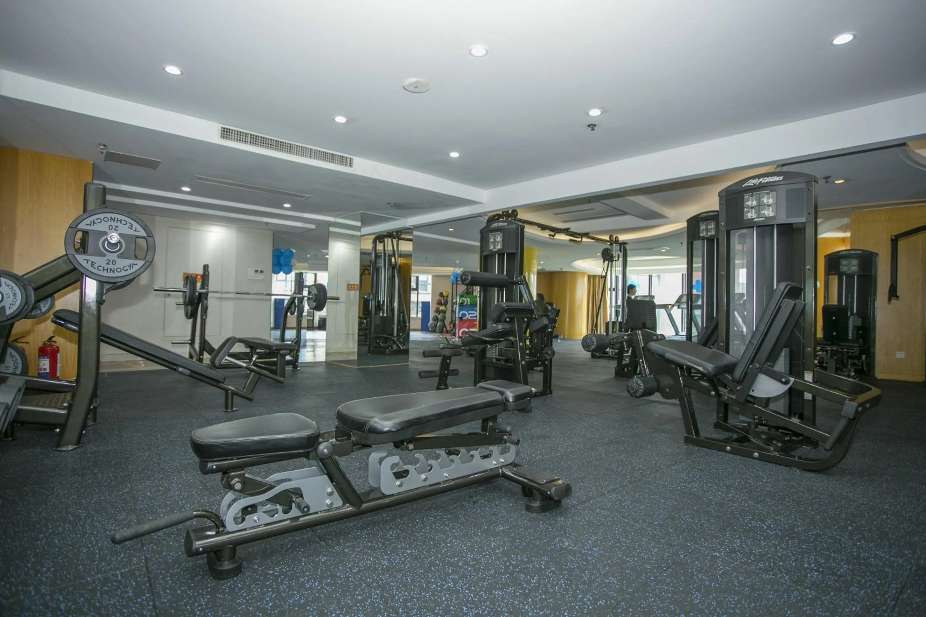 Fitness centre/facilities in Xiamen Mingfa International Hotel