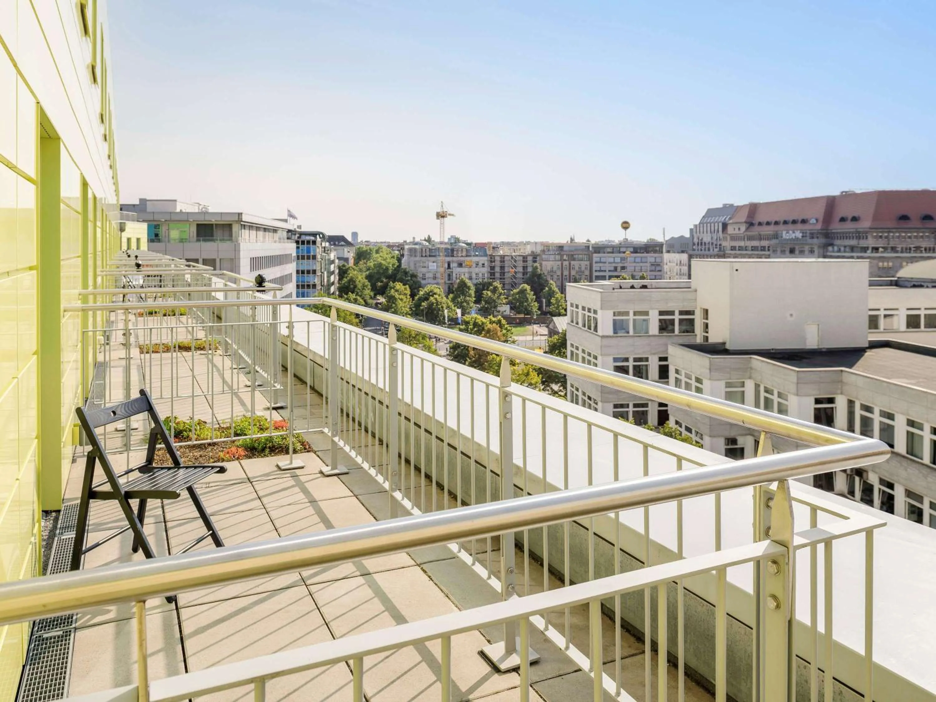 Standard Double Room with Balcony in ibis budget Berlin Kurfürstendamm