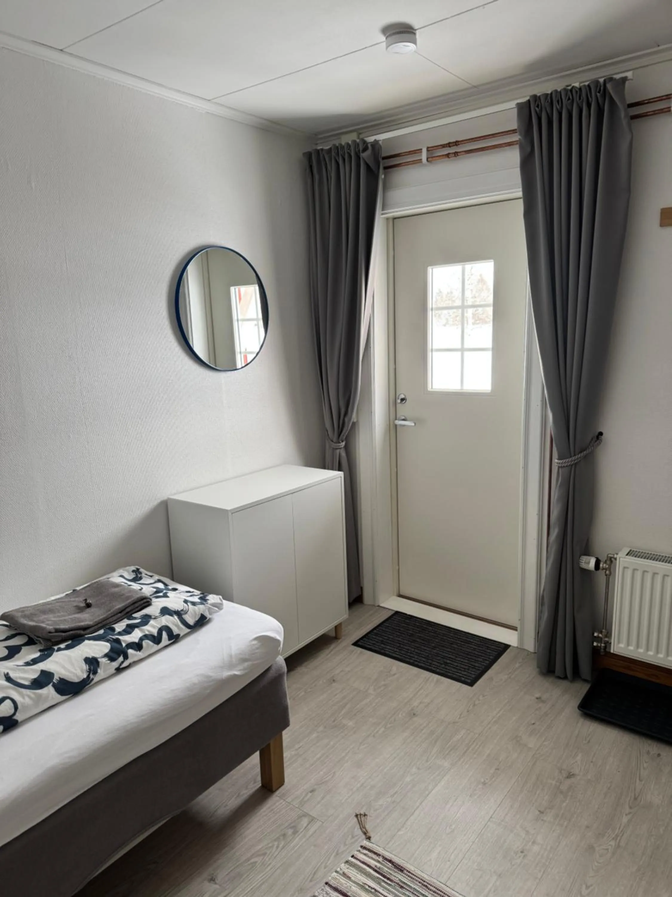 Photo of the whole room, Bed in Sangis Motell och Camping