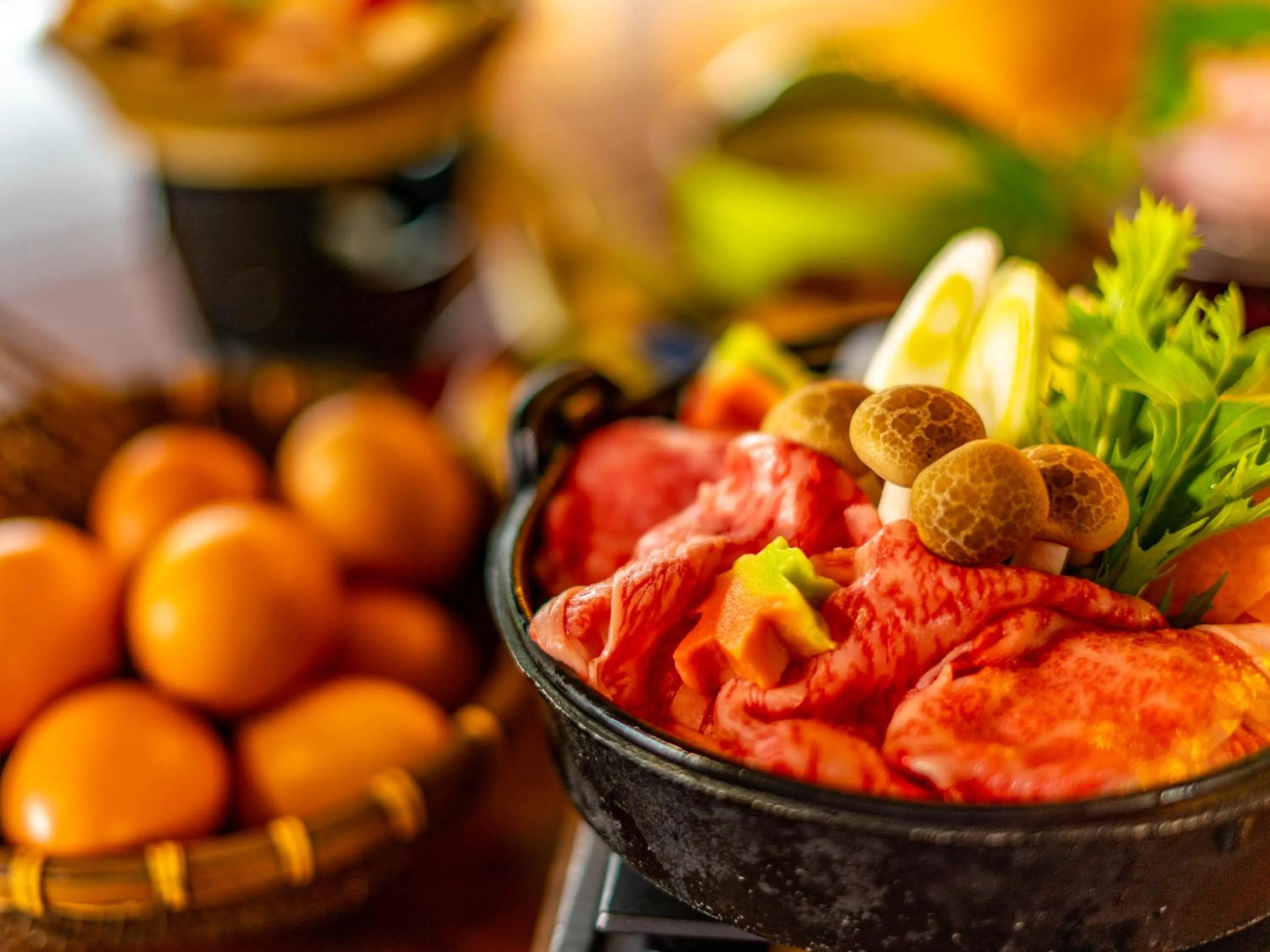 Dinner in Yawaragi-no-Sato Yadoya