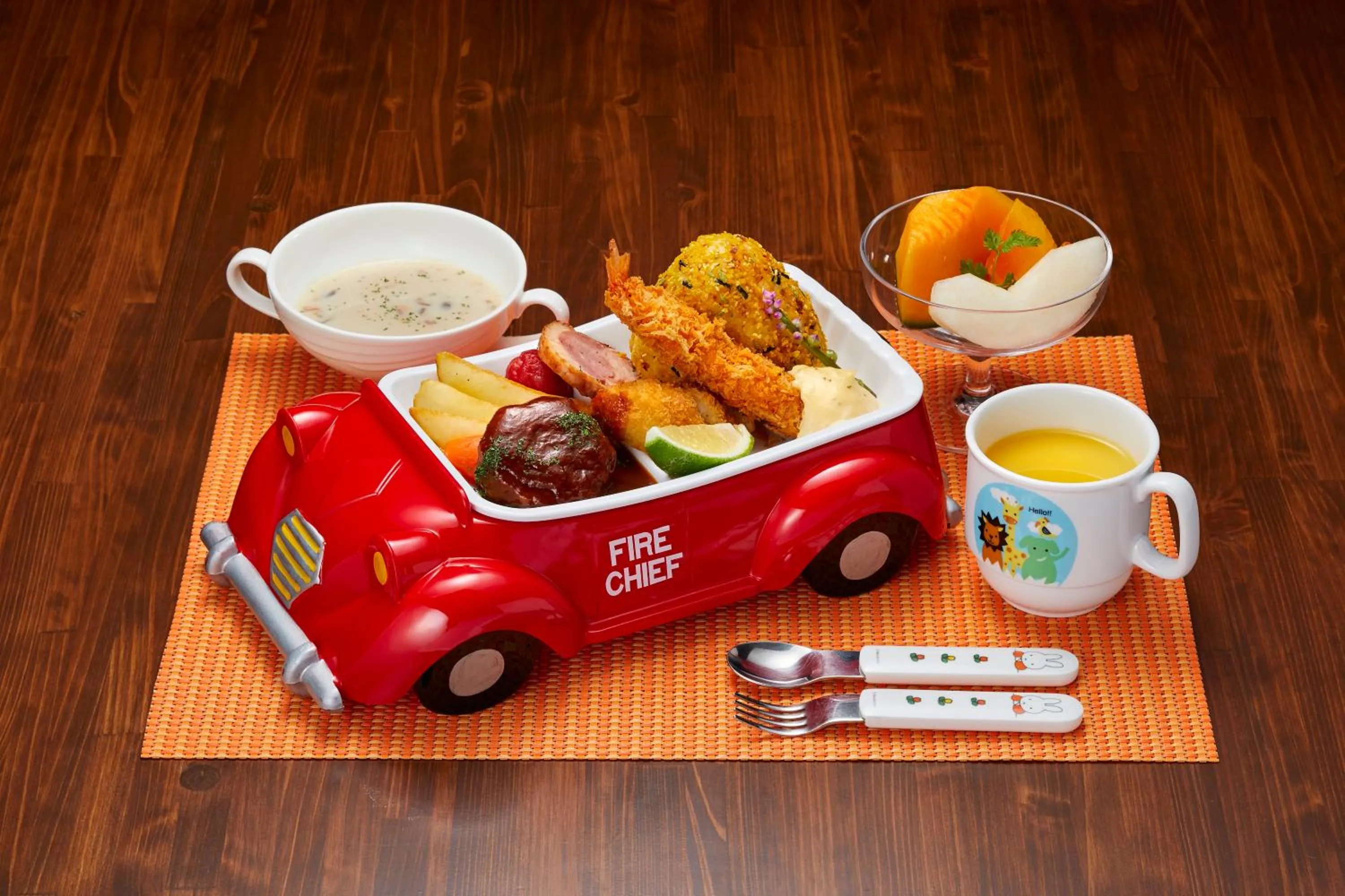 Food close-up in Yawaragi-no-Sato Yadoya