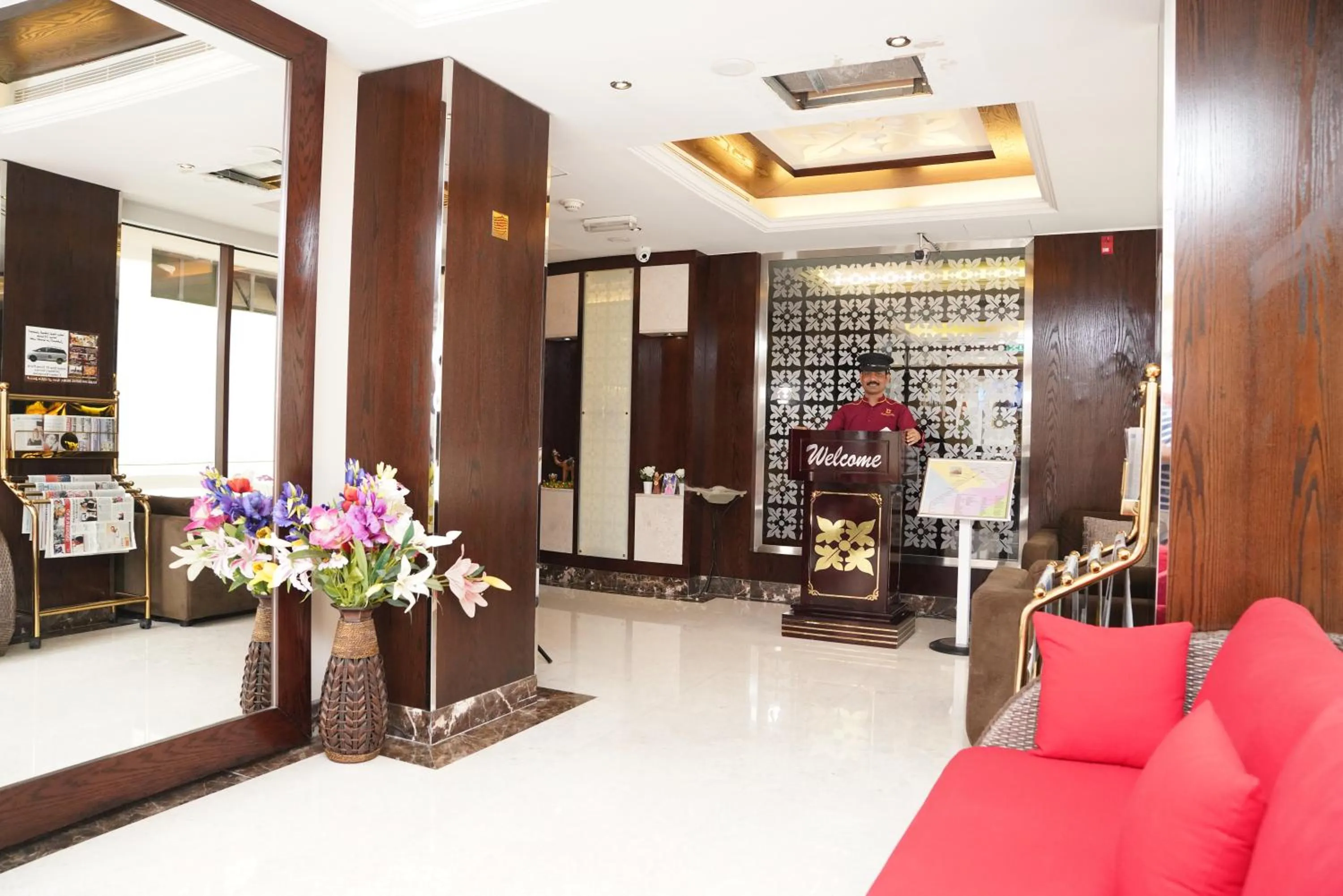 Lobby or reception in Mark Inn Hotel Deira