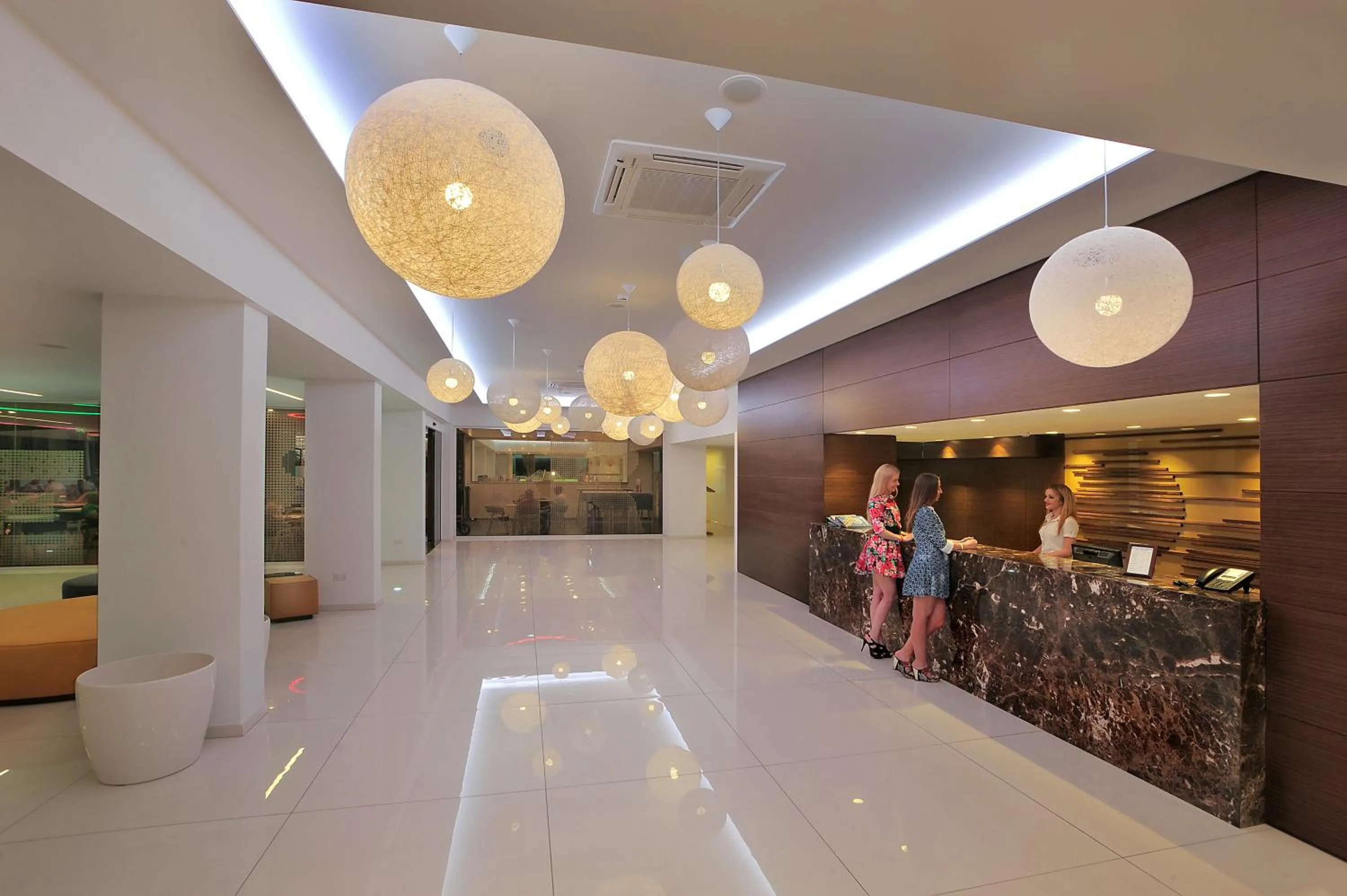 Lobby or reception in Nelia Beach Hotel & Spa