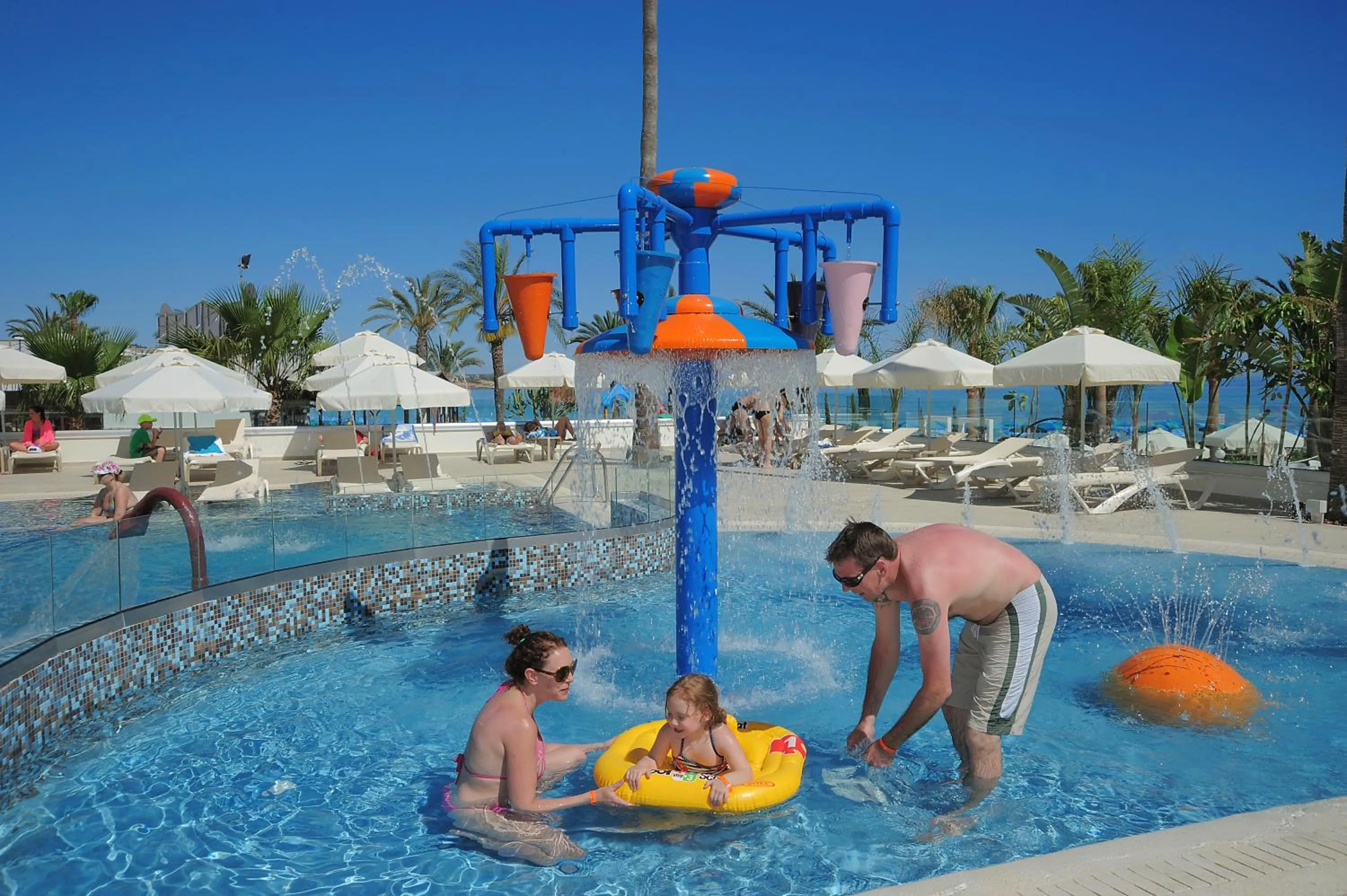 Swimming pool in Nelia Beach Hotel & Spa