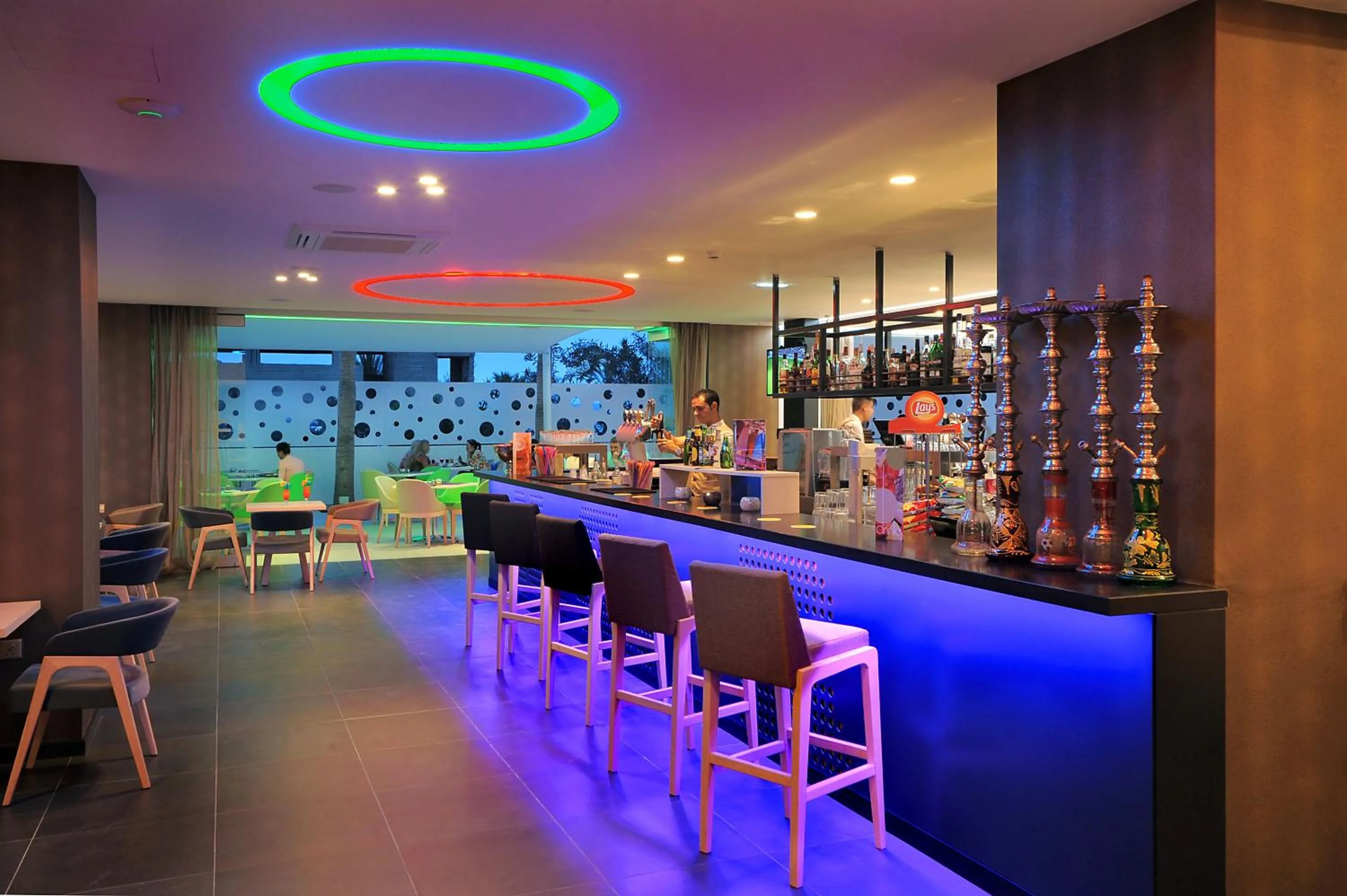 Lounge or bar in Nelia Beach Hotel & Spa