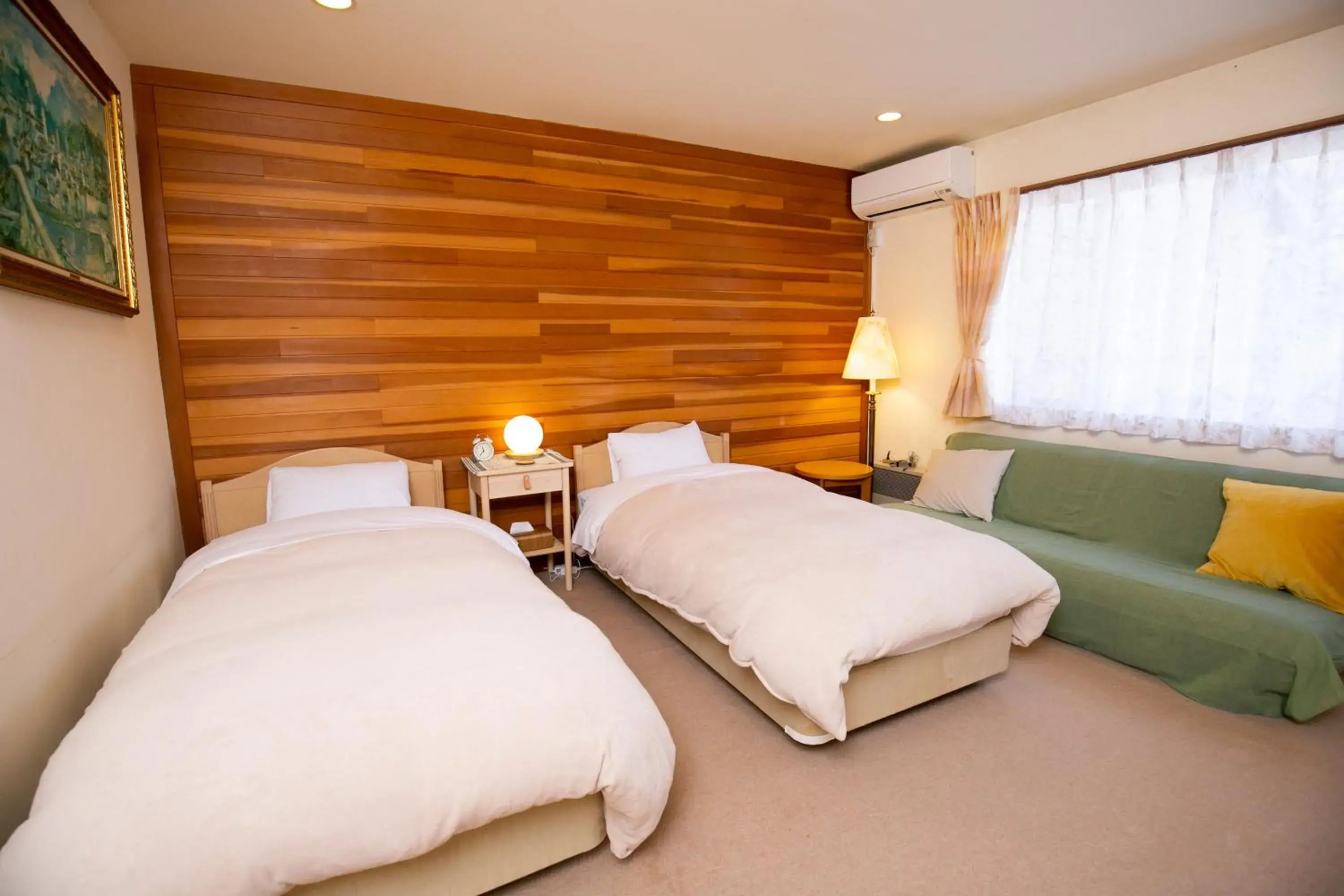 Standard Twin Room with Sofa - single occupancy in Ryosha Tsukiakari Standard Twin Room with Sofa - single occupancy in Ryosha Tsukiakari