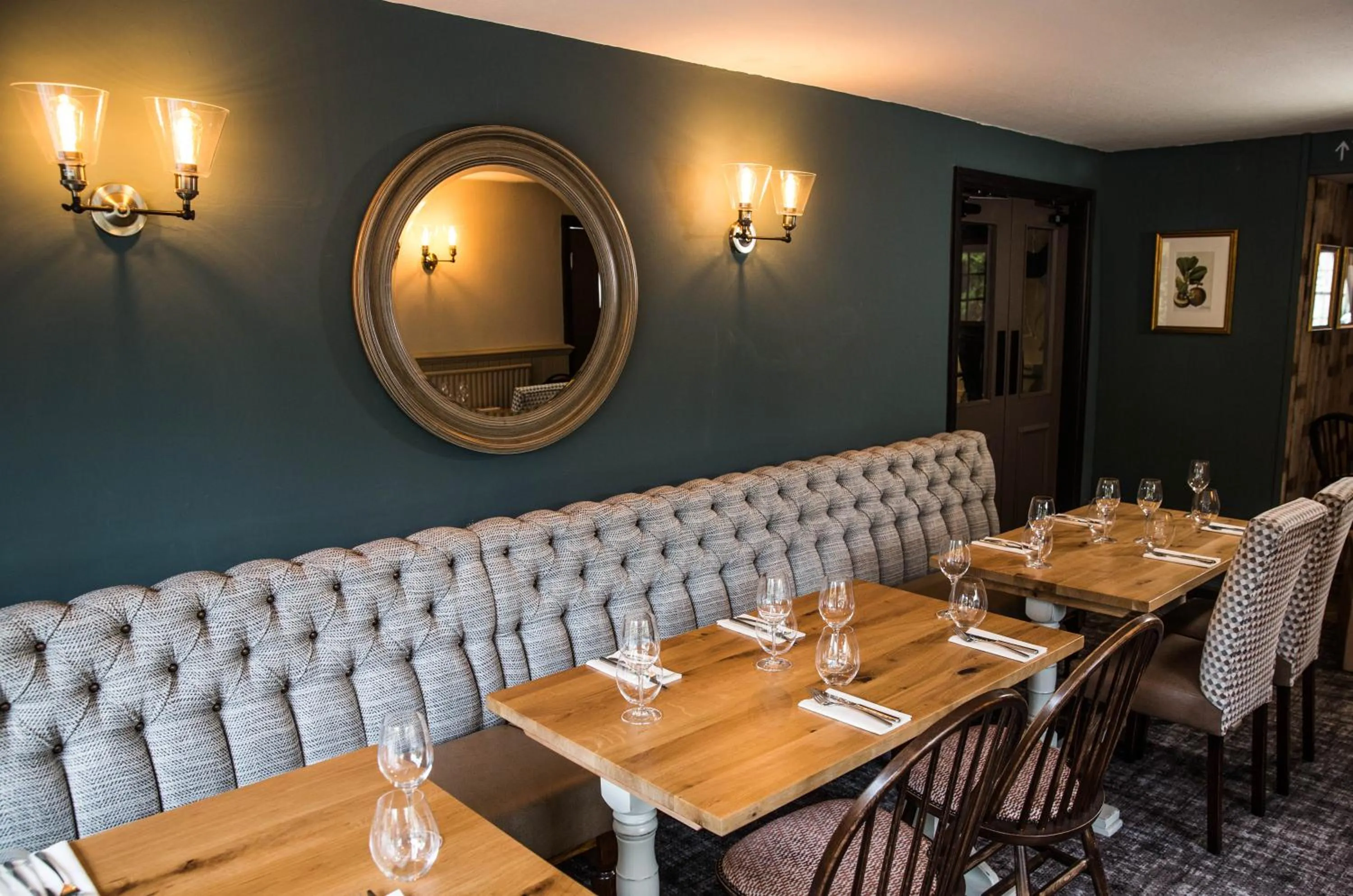 Dining area in Bay Horse Inn Goldsborough