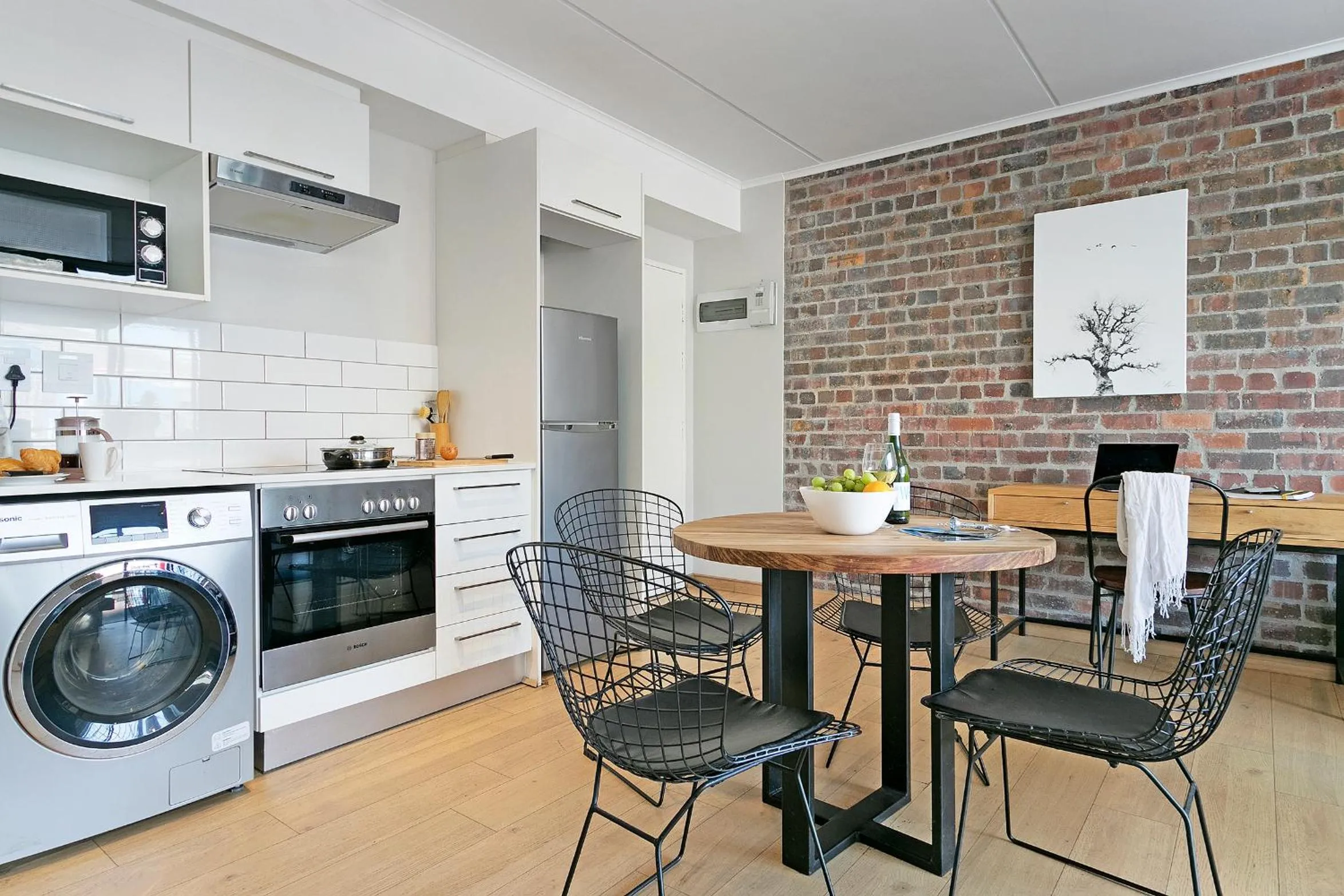 kitchen in Urban Artisan Luxury Suites by Totalstay