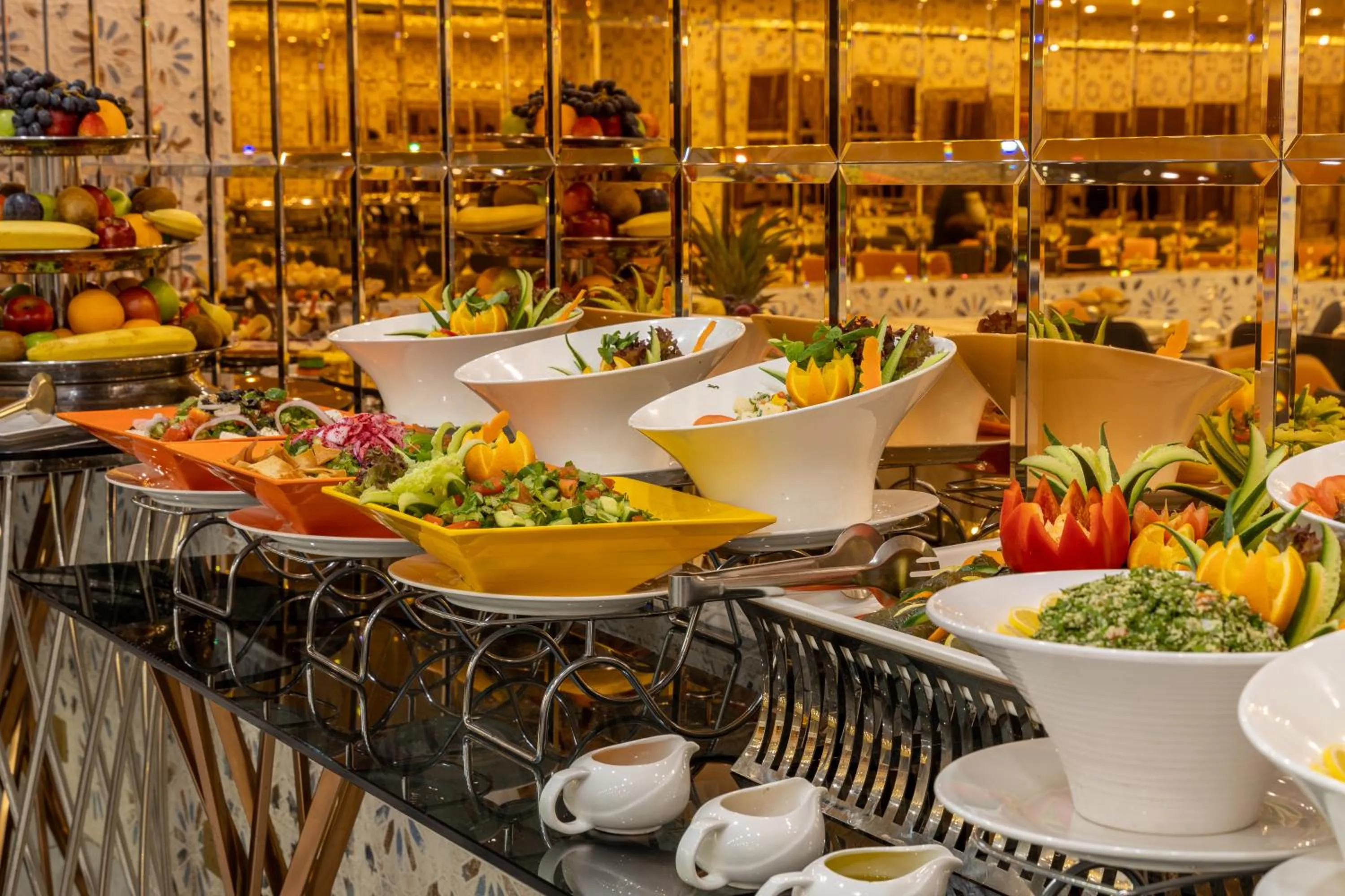 Food and drinks in Donatello Jeddah Hotel