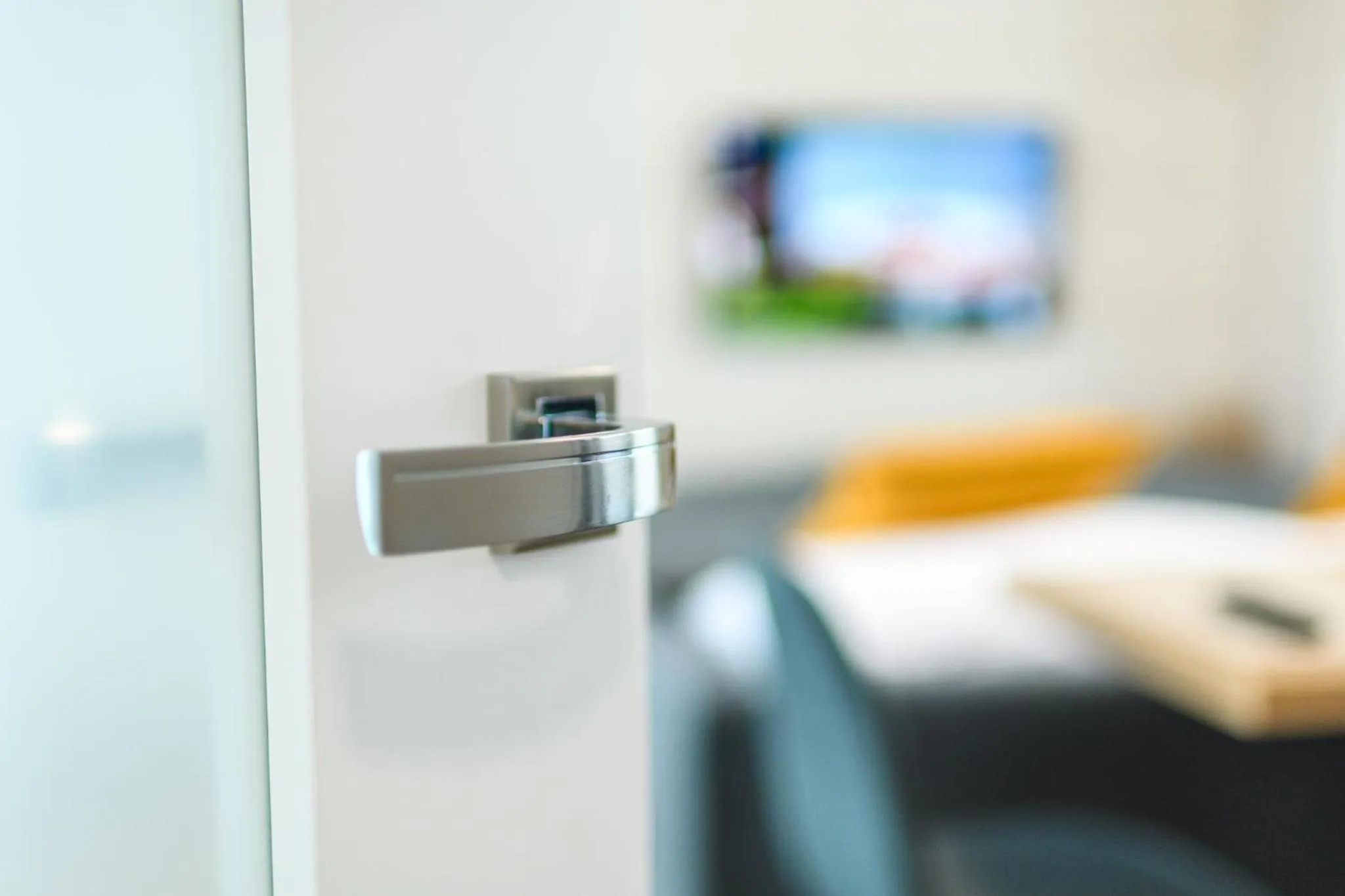 Bed in Apartmány NMNM REZIDENCE NAD MĚSTEM