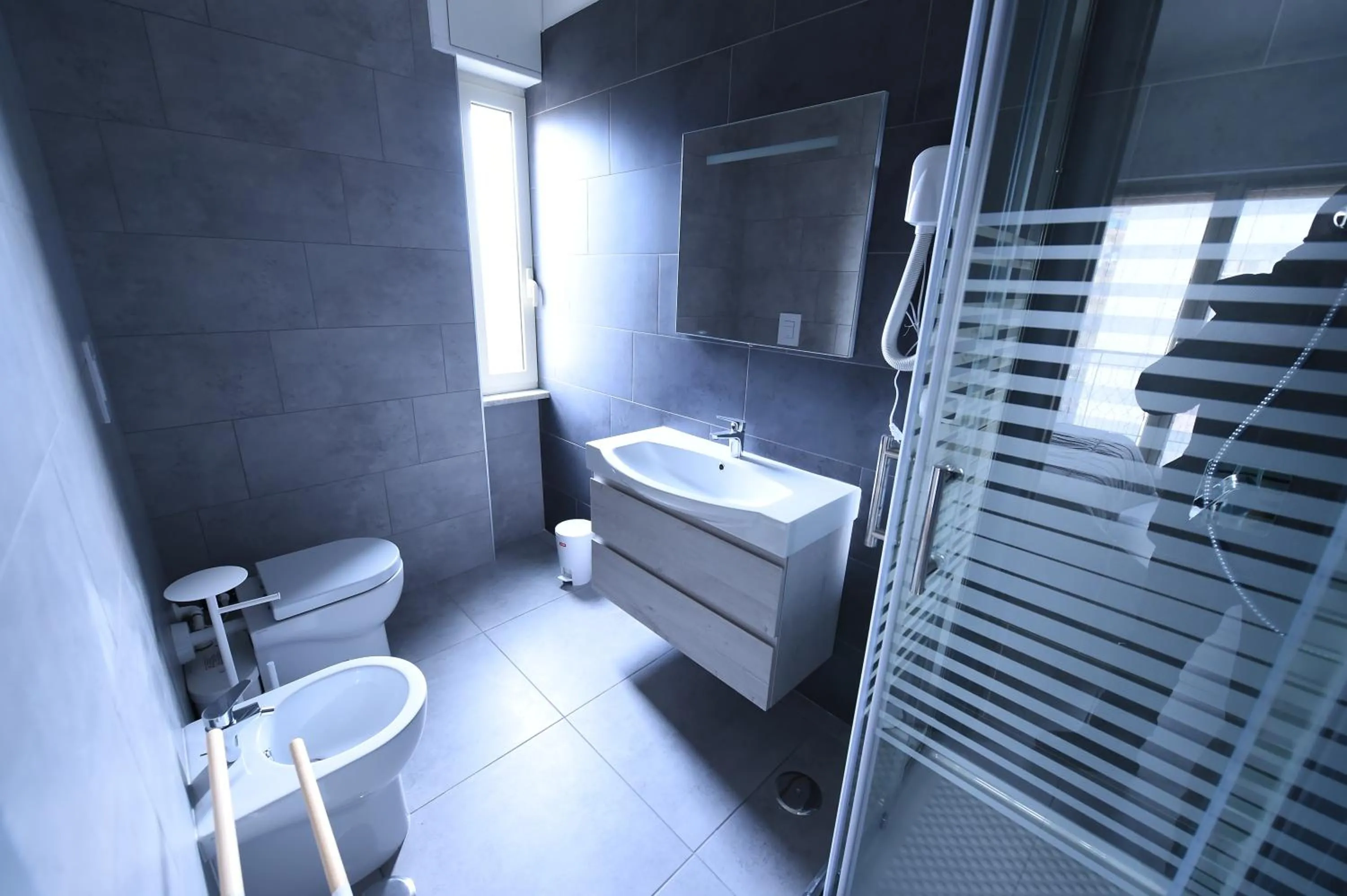 Bathroom, Bed in B&B degli Aranci