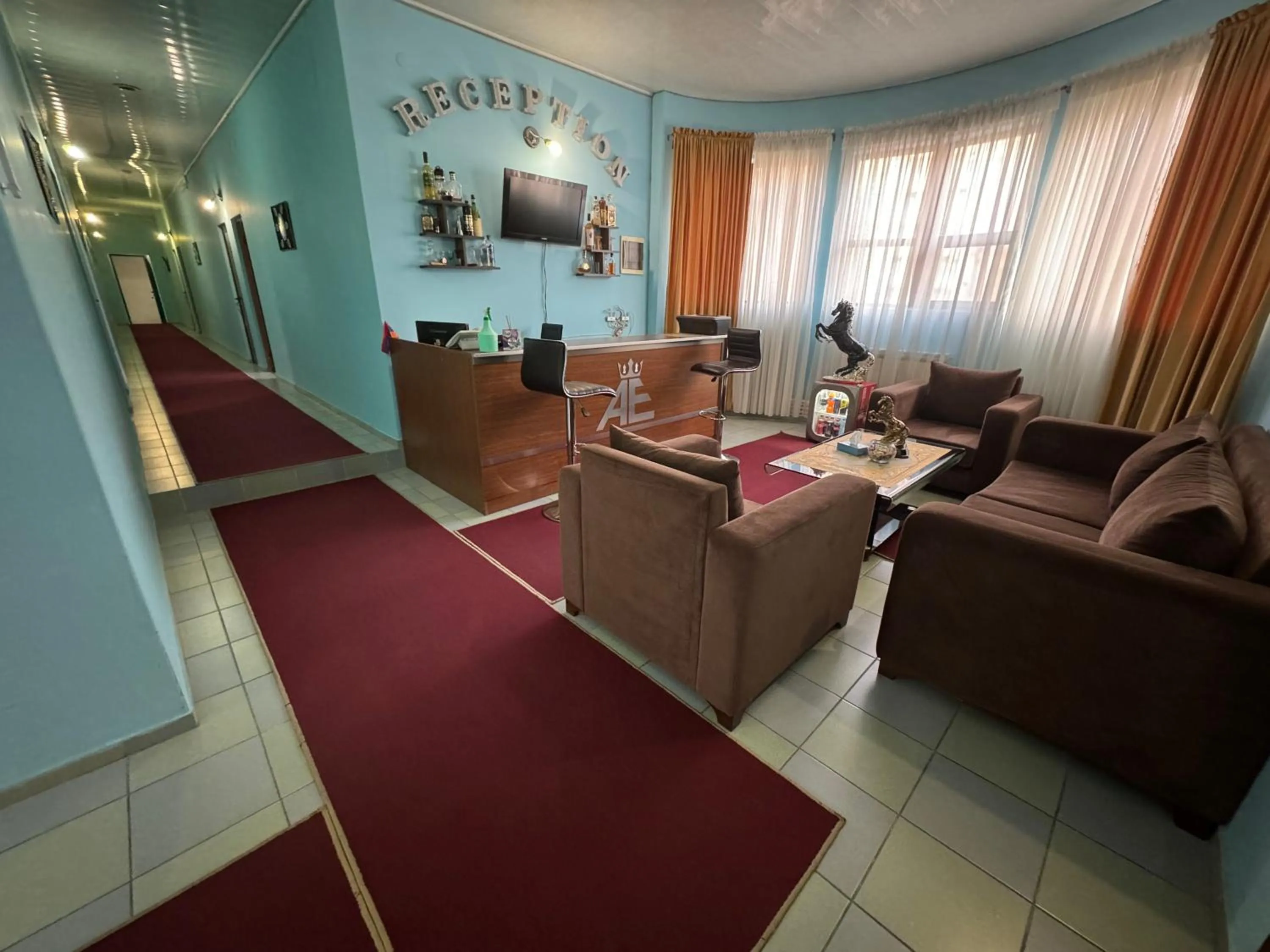 Lobby or reception in ALEM Hotel