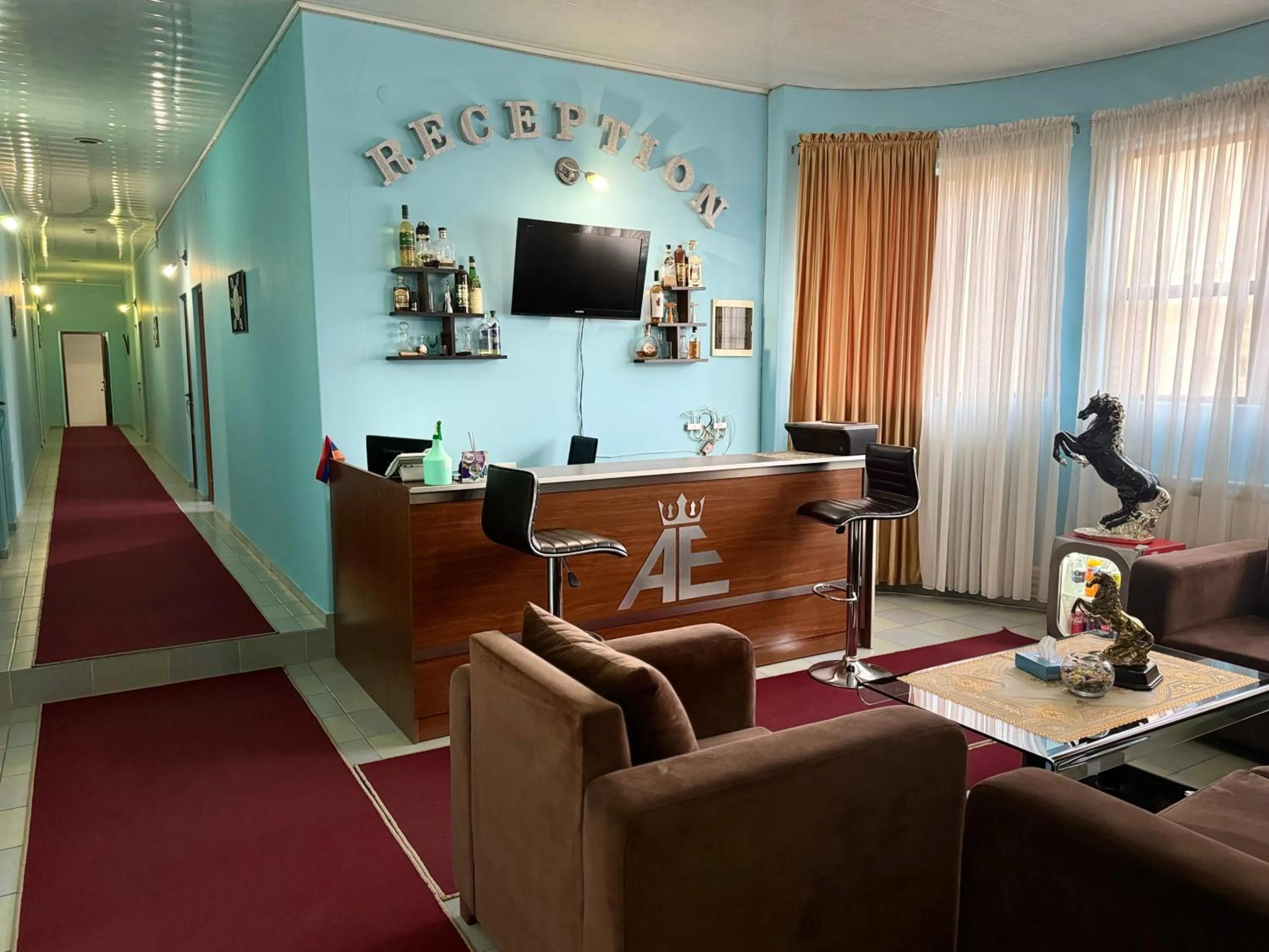 Lobby or reception in ALEM Hotel