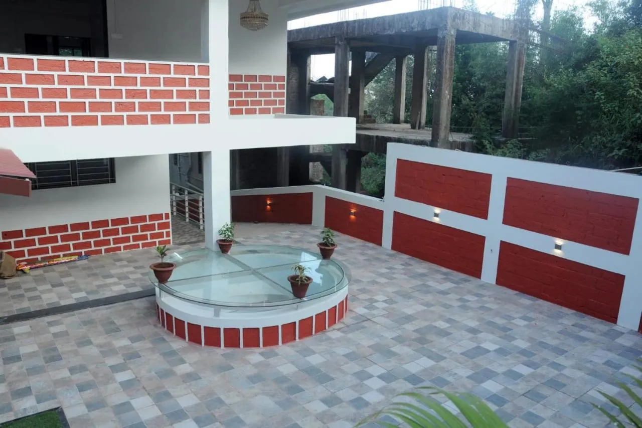 Balcony/Terrace in Rutu's Holidays Resort Panhala