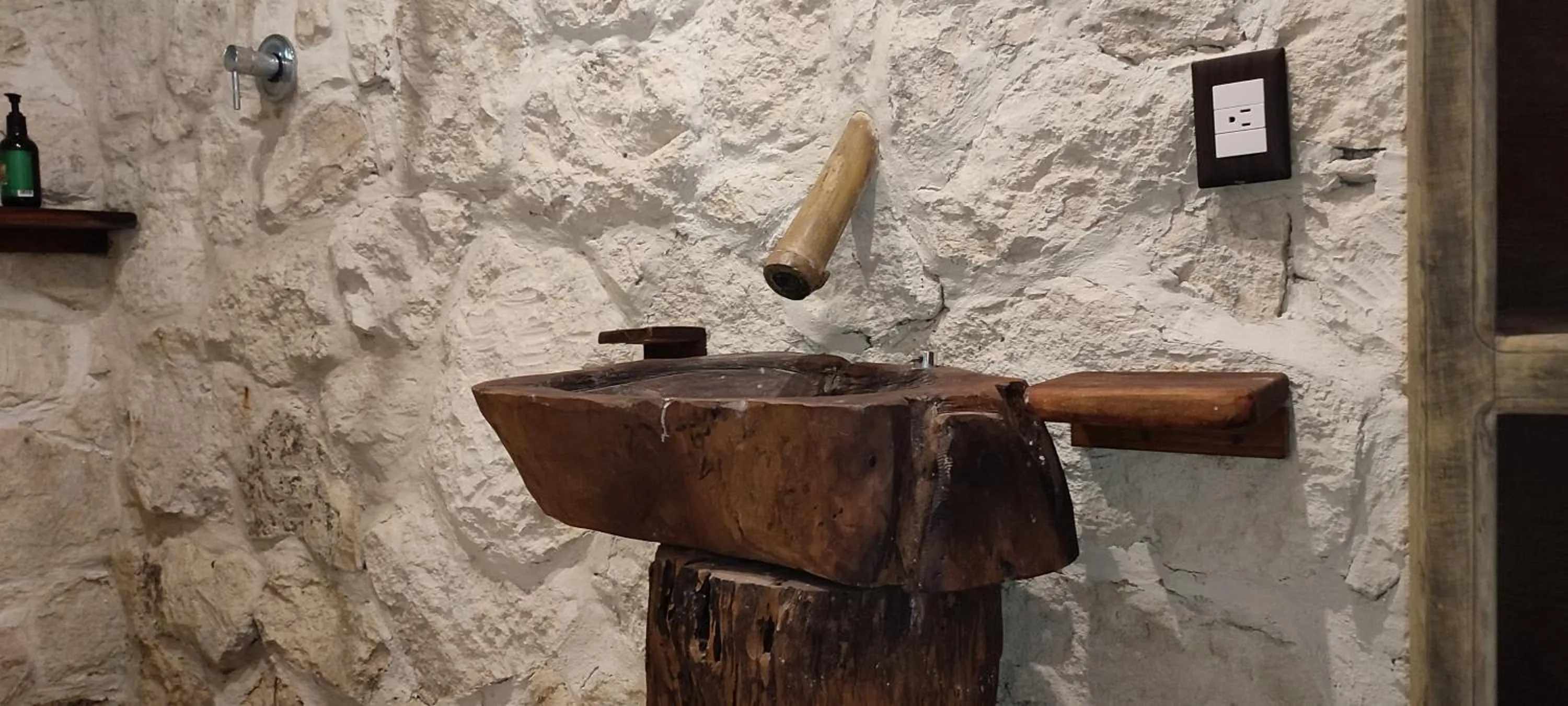 Bathroom in Aldea Maya-Ha Cabañas con cenotes