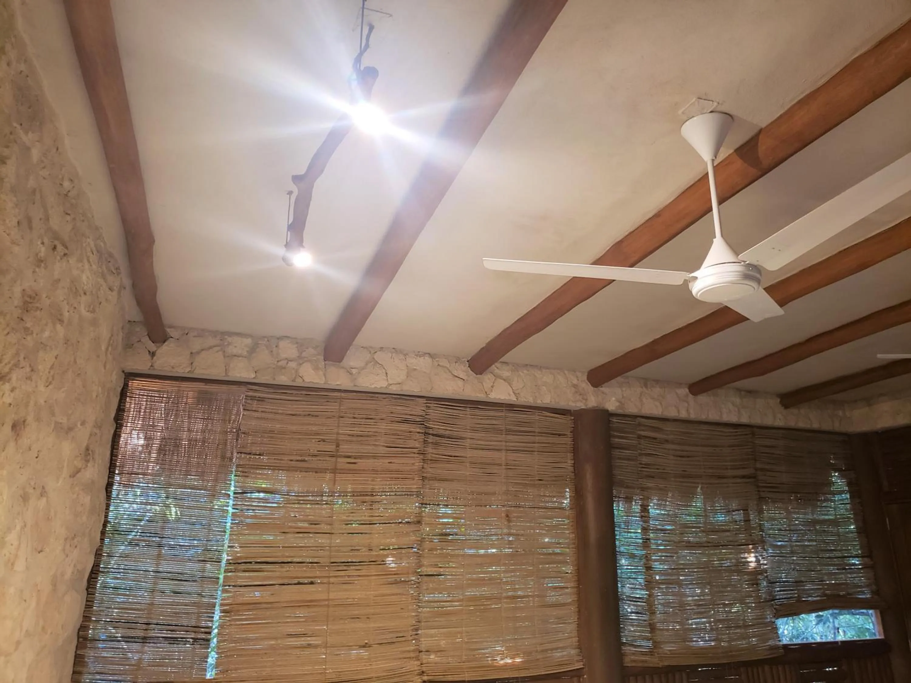 Photo of the whole room in Aldea Maya-Ha Cabañas con cenotes