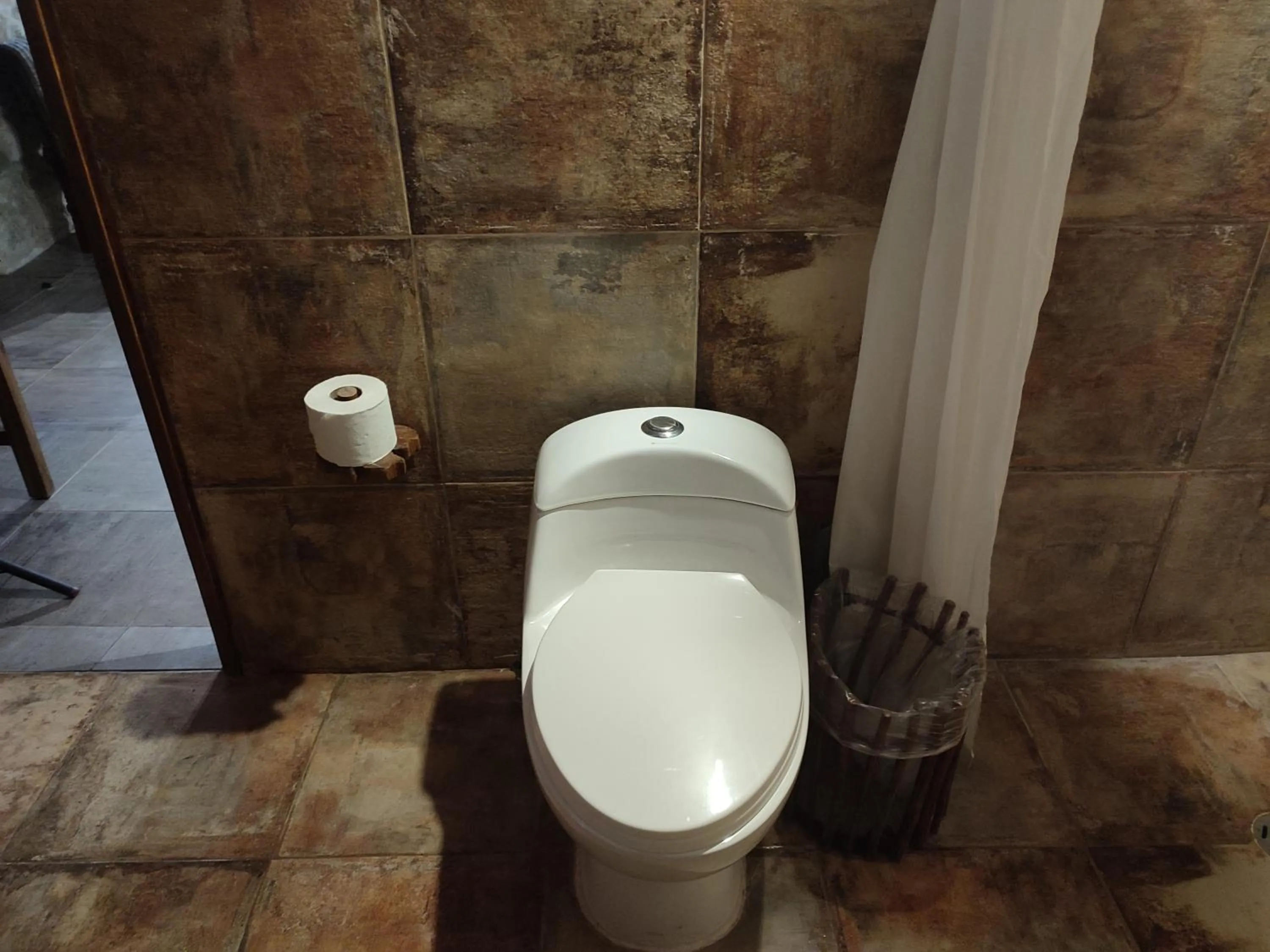 Shower in Aldea Maya-Ha Cabañas con cenotes