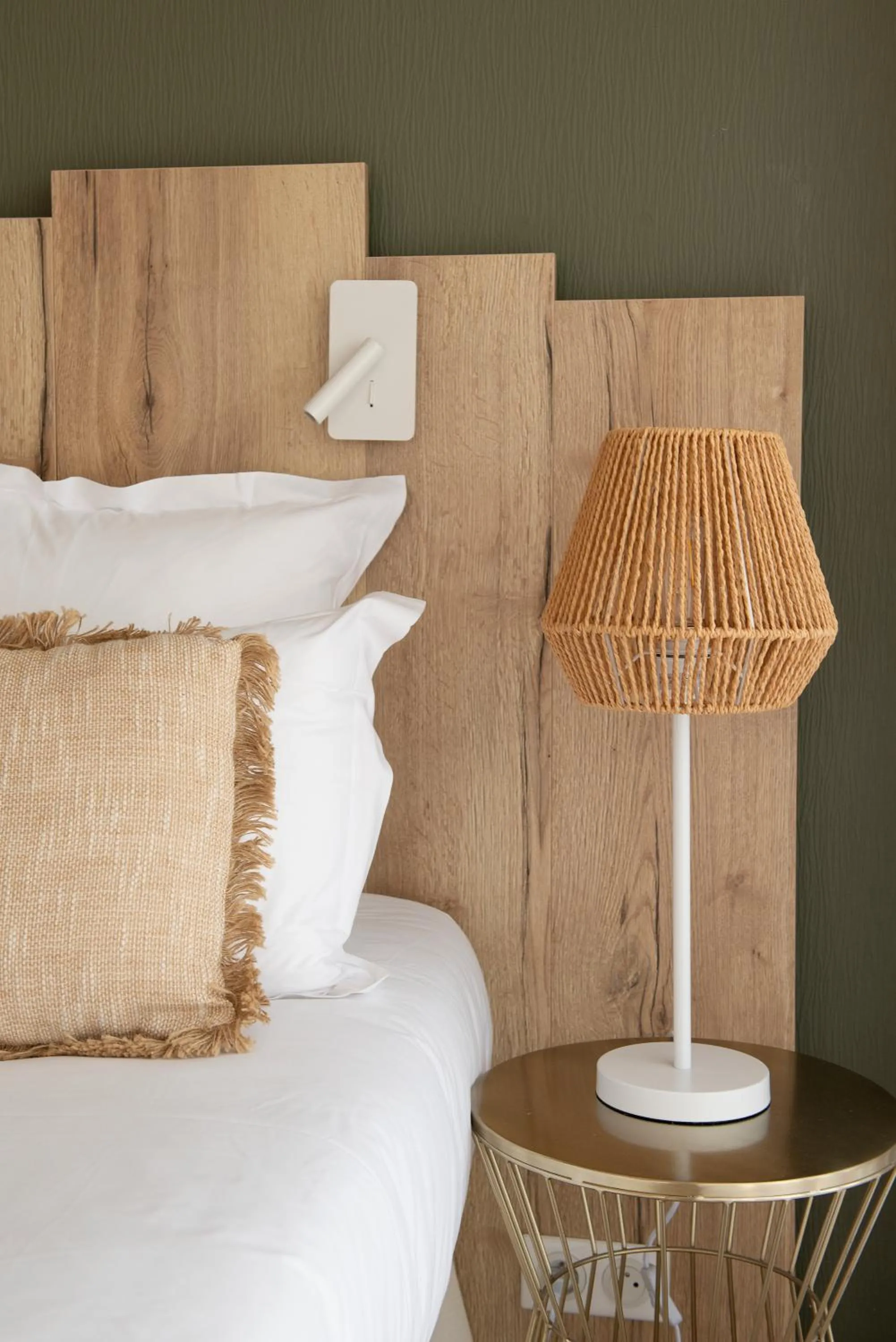 Decorative detail, Bed in Hôtel BO & MIA