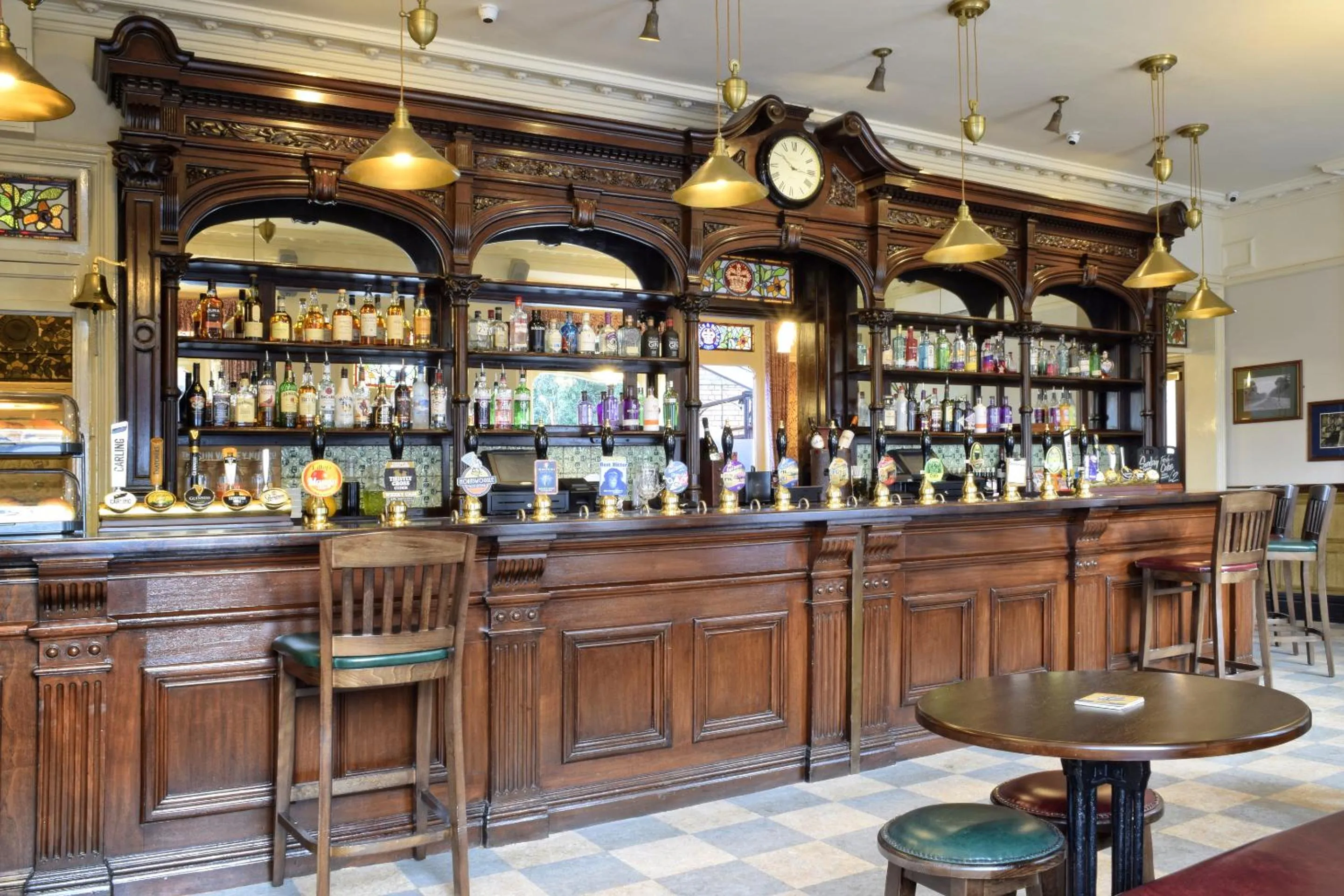 Lounge or bar in The Seven Stars